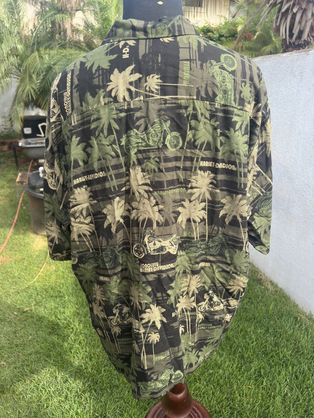 Harley Davidson Harley Davidson Men's XXL Ocean Ride Aloha Shirt Multicolor Size US XXL / EU 58 / 5 - 2 Thumbnail