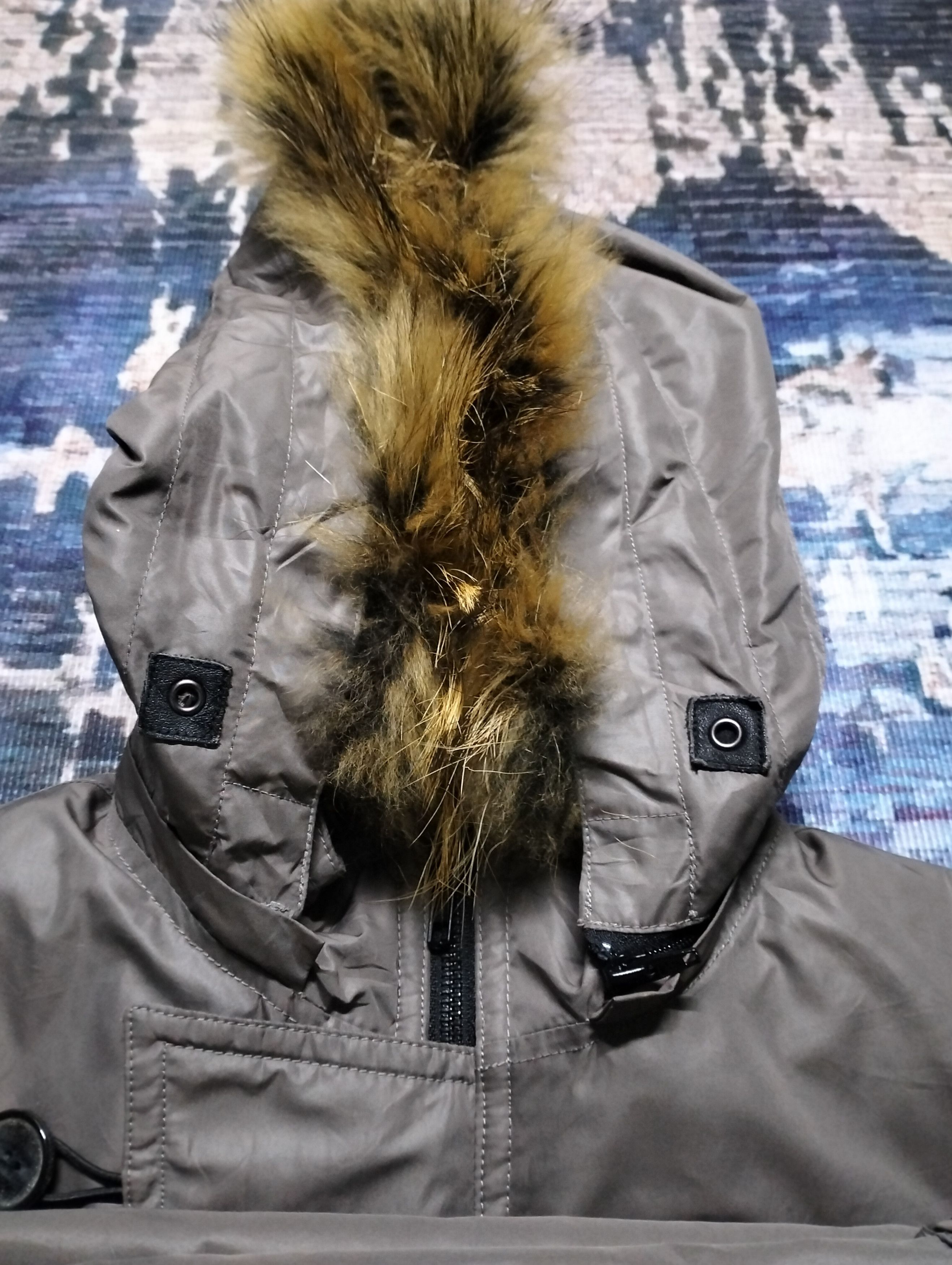 Katharine Hamnett London Katherine Hamnett London Raccoon Fur Down Coat With Hoodie Size US S / EU 44-46 / 1 - 11 Thumbnail