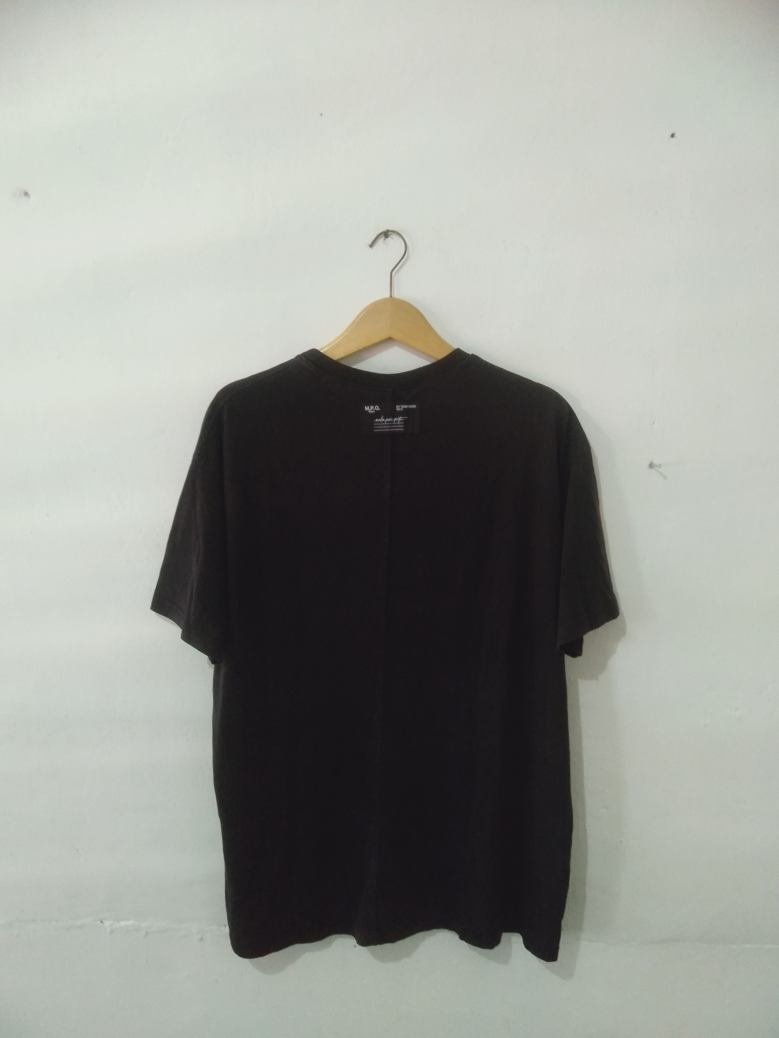 Japanese Brand M.P.Q Logo Tee By kaizu Size US L / EU 52-54 / 3 - 3 Thumbnail