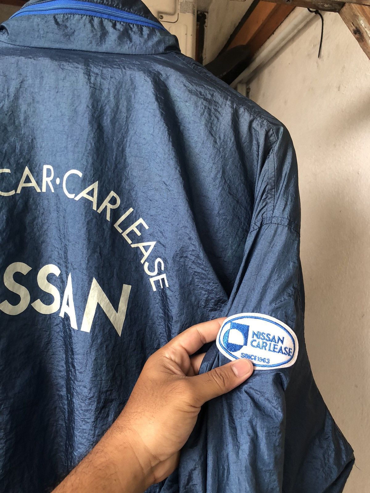 Vintage Vintage 90s Nissan Racing Club Bomber Jacket Size US L / EU 52-54 / 3 - 5 Thumbnail