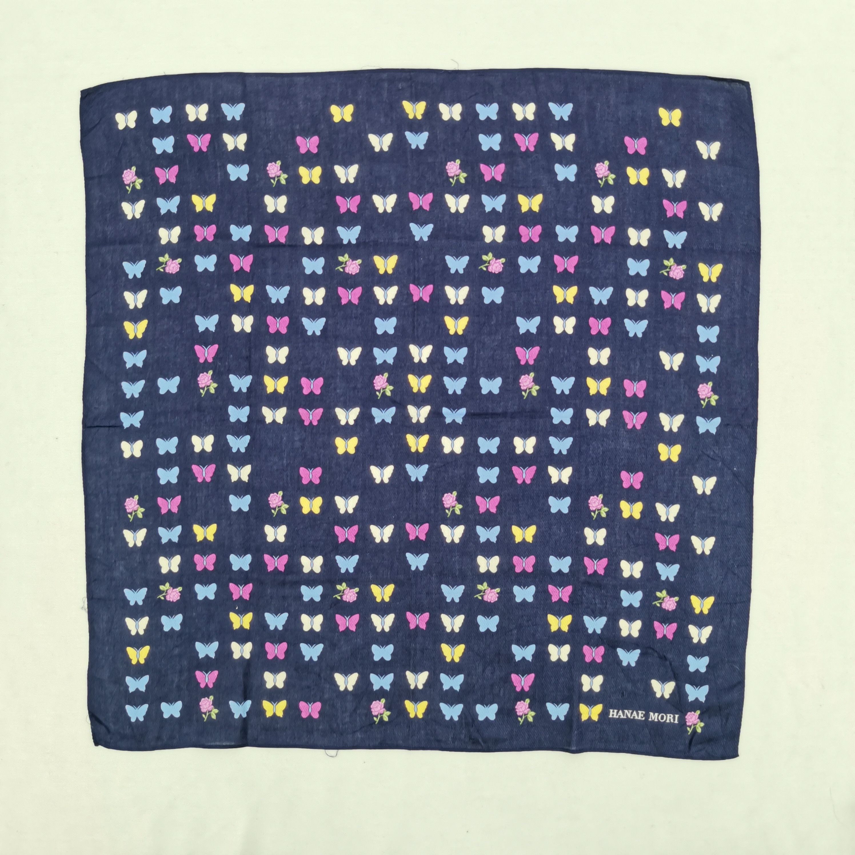 Hanae Mori Vintage Hanae Mori Handkerchief Neckerchief Bandana Size ONE SIZE - 2 Thumbnail