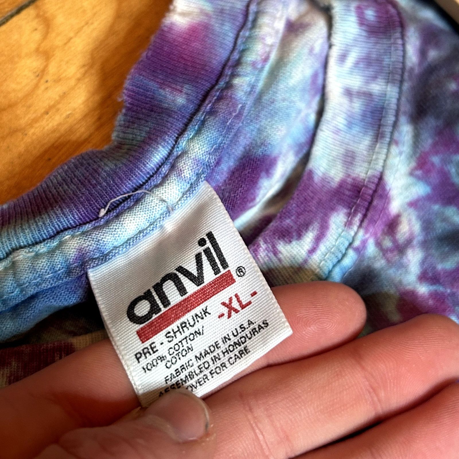Anvil Y2K Tie Dye Anvil T-Shirt XL Size US XL / EU 56 / 4 - 3 Thumbnail
