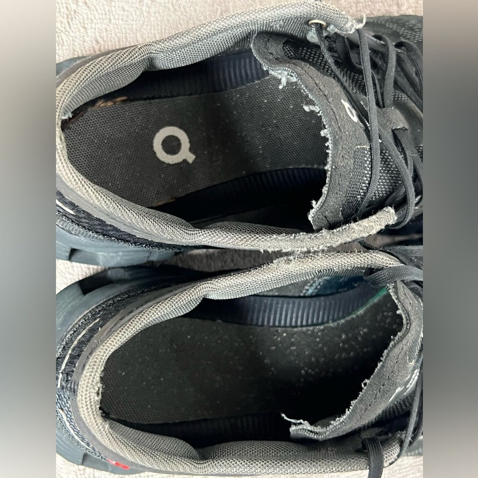 On On Cloud Shoes Women's Size 8 Black Cloud X Lace Up Running Size US 8 / IT 38 - 8 Thumbnail