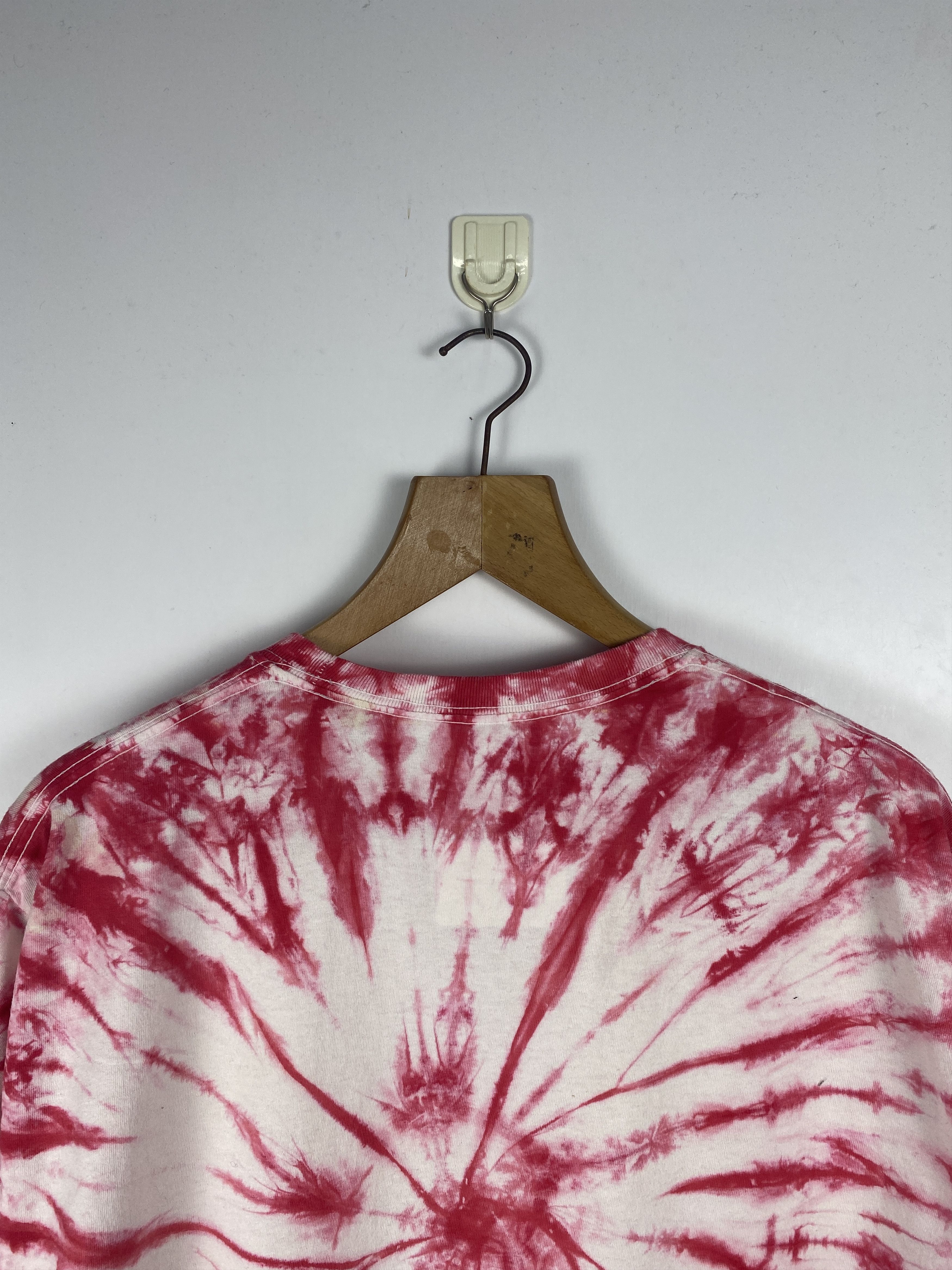 Hanes Vintage Tie Dye Lee County Trojans Short Sleeve Tshirt T0001 Size US L / EU 52-54 / 3 - 4 Thumbnail