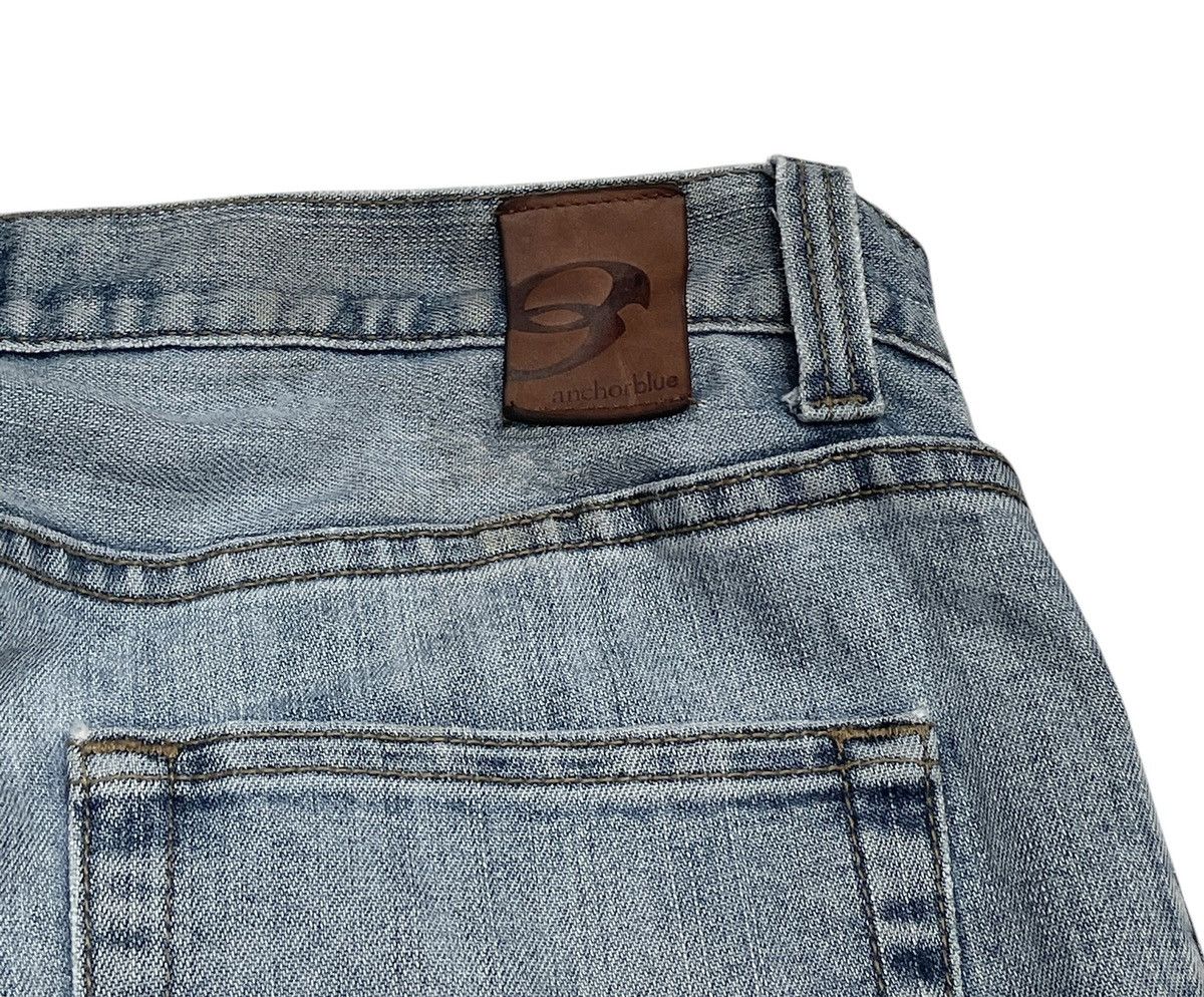 Anchor Blue × Vintage Rare Design Vintage Brand Anchor Blue Baggy Jeans 1990s Size US 33 - 9 Thumbnail