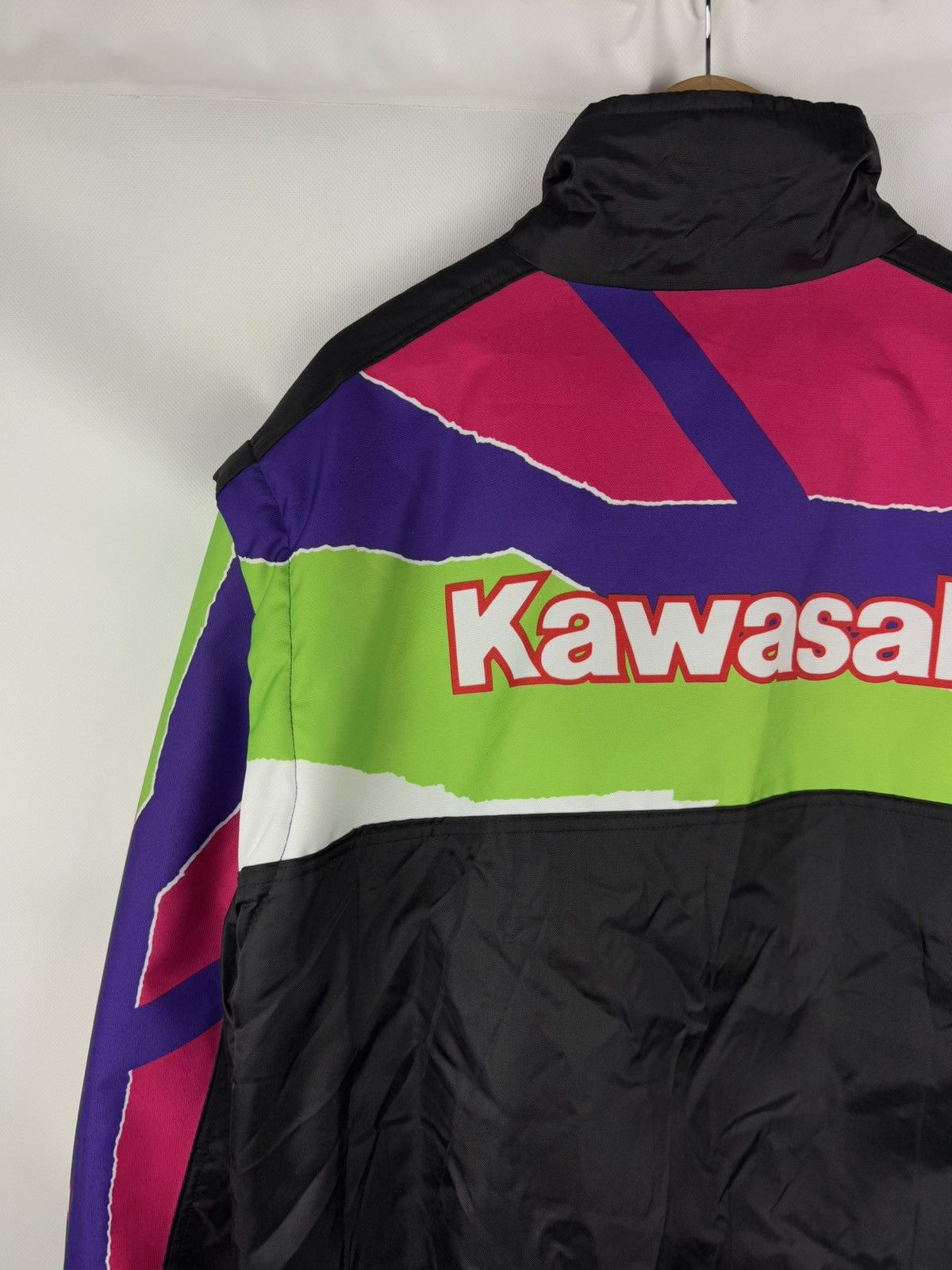 Vintage Kawasaki Vintage Racing Big Logo Transformer Jacket Size US XXL / EU 58 / 5 - 16 Thumbnail