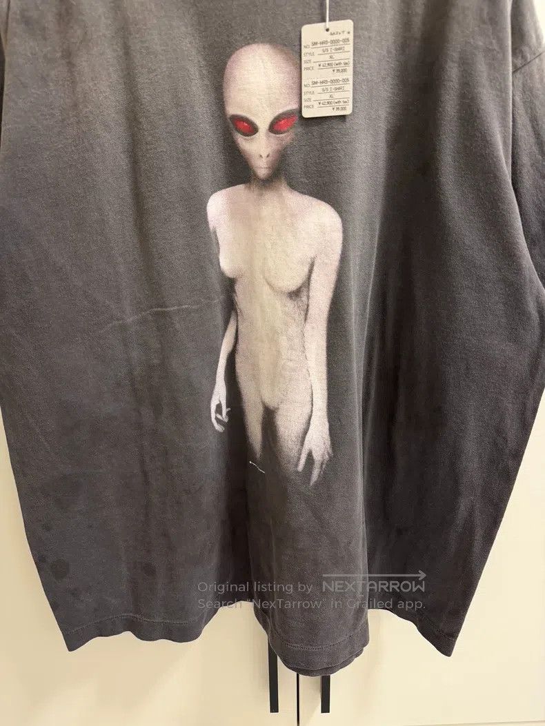 Saint Michael Saint Michael Alien washed old short sleeves Size US XL / EU 56 / 4 - 4 Thumbnail