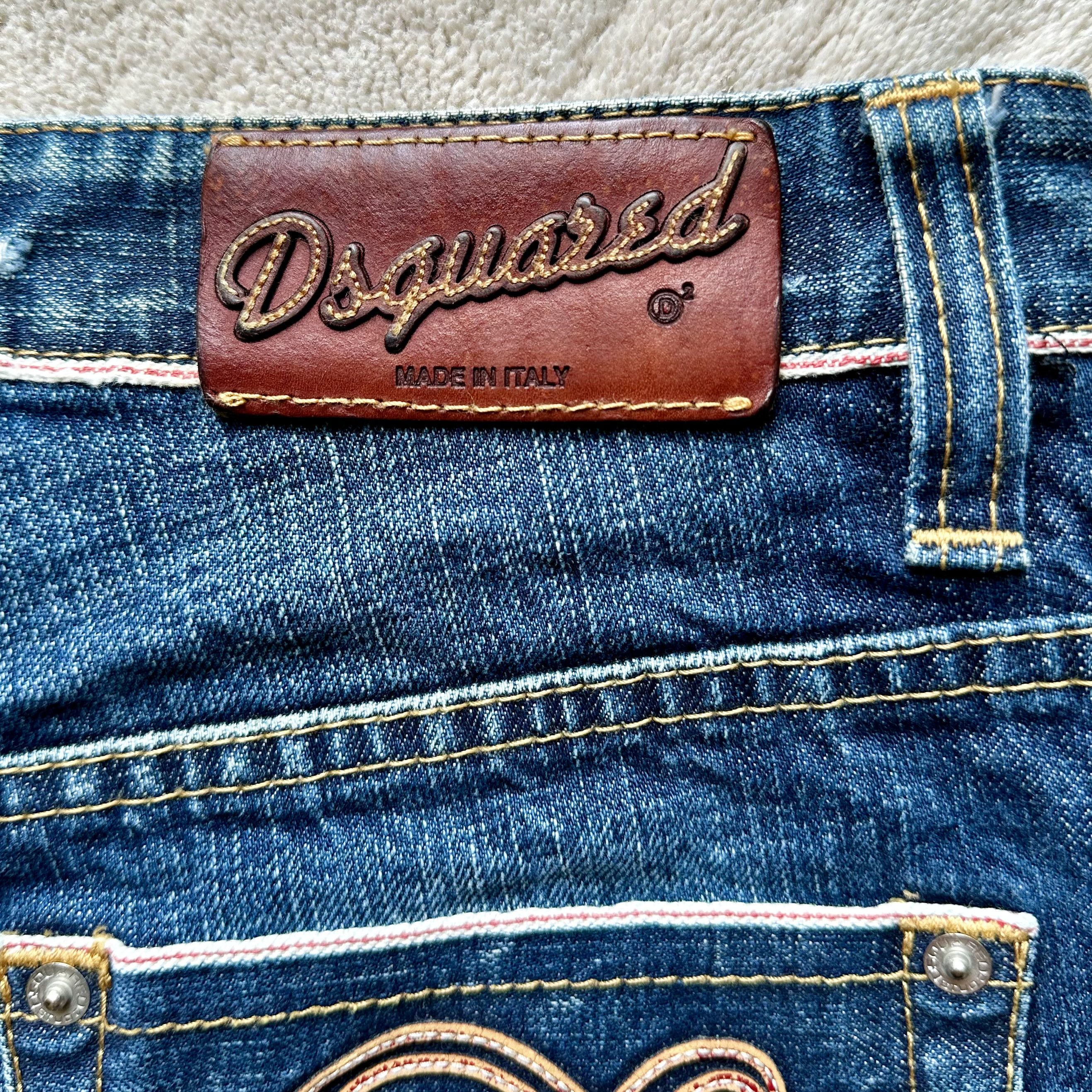 Dsquared2 DSQUARED2 Selvedge Denim LOGO Jean SHORTS Sz 48 EUR | 32 US Size US 32 / EU 48 - 13 Thumbnail
