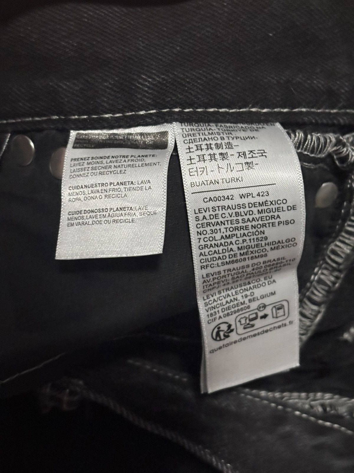 Kiko Kostadinov × Levi's Levi's X Kiko Kostadinov Jeans Size US 32 / EU 48 - 6 Thumbnail