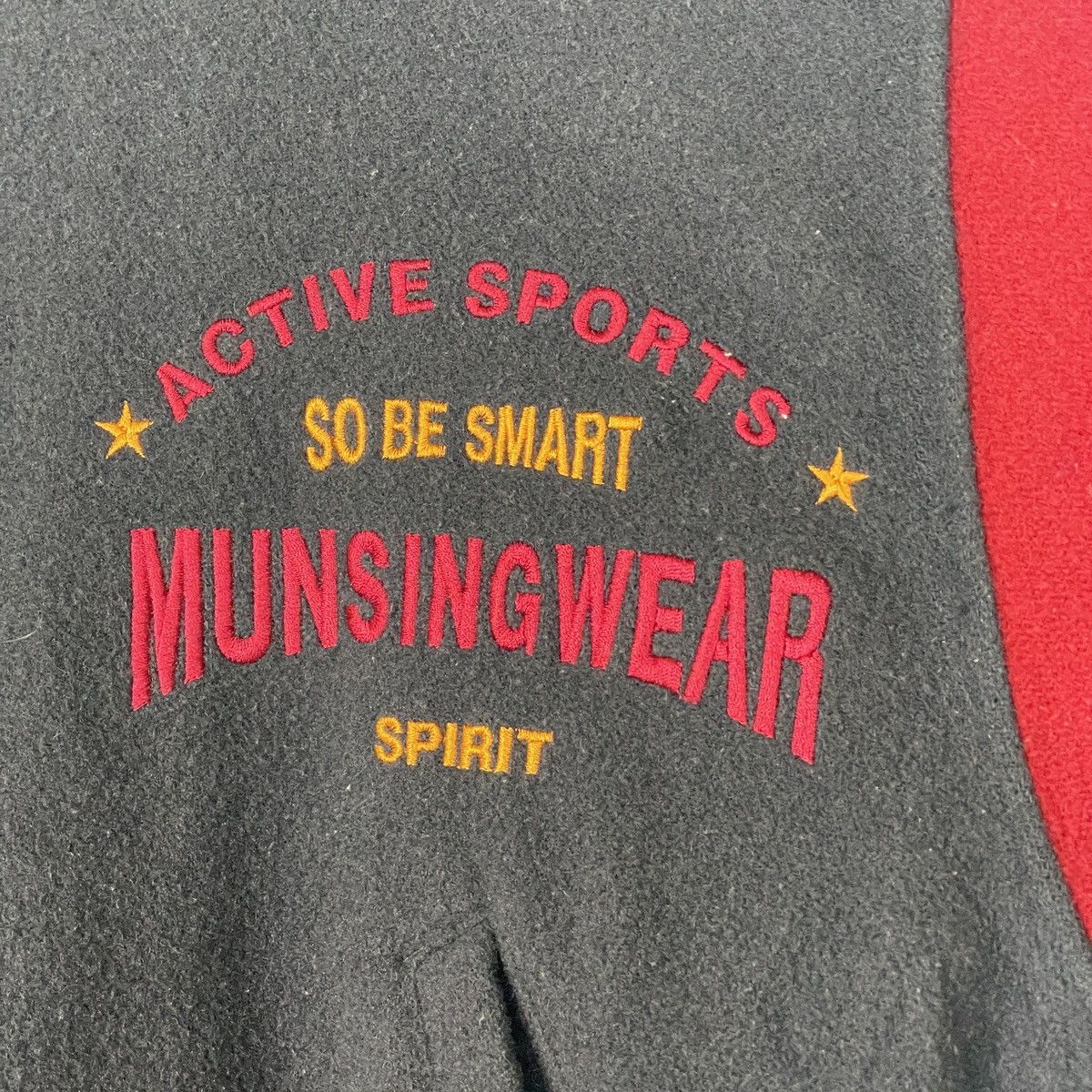 NHL NHL Munsingwear Ice Hockey USA Bomber Jacket Size US S / EU 44-46 / 1 - 8 Thumbnail