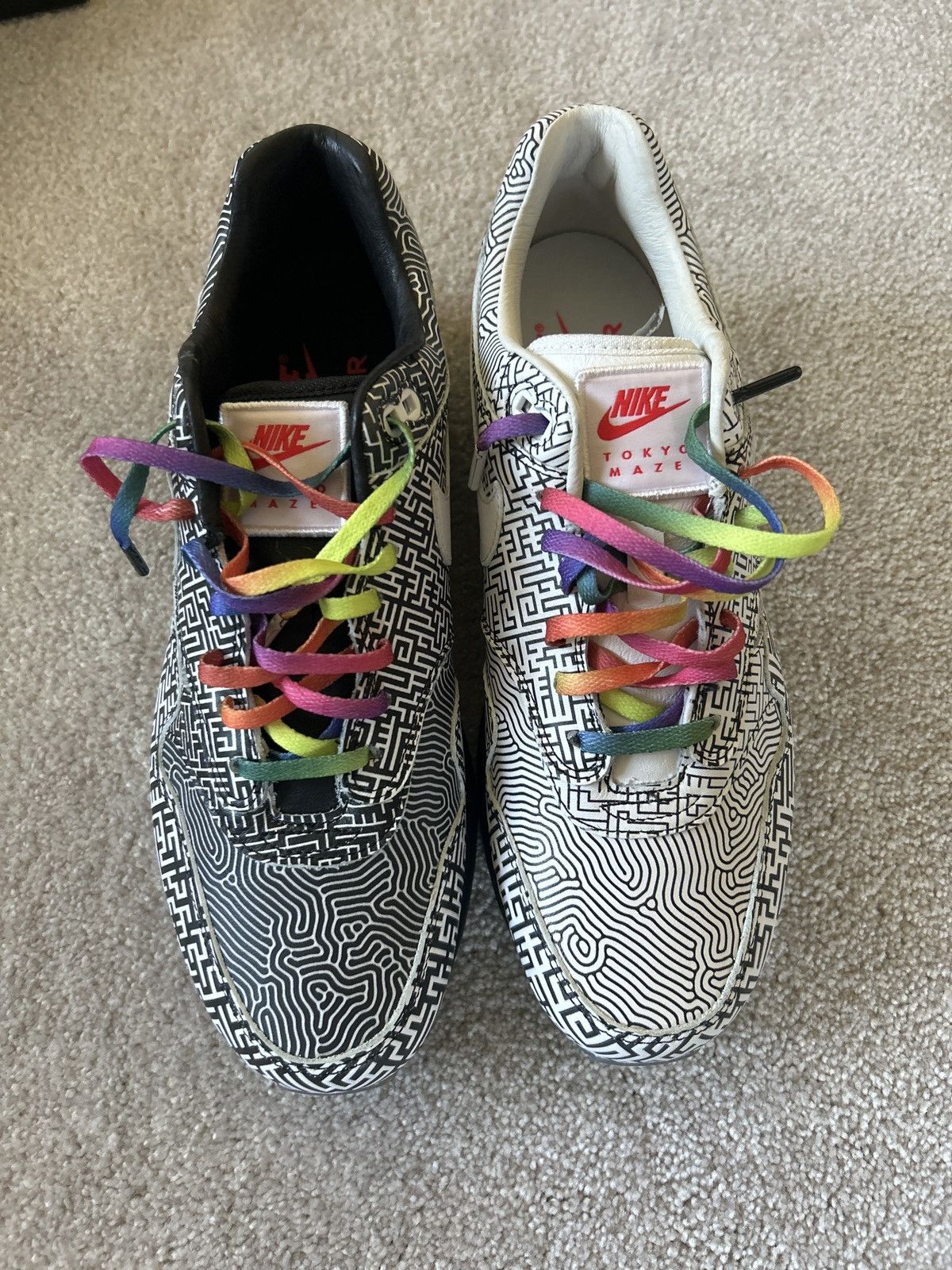 Nike Nike Air Max 1 OA YT Tokyo Maze Size US 10 / EU 43 - 7 Thumbnail
