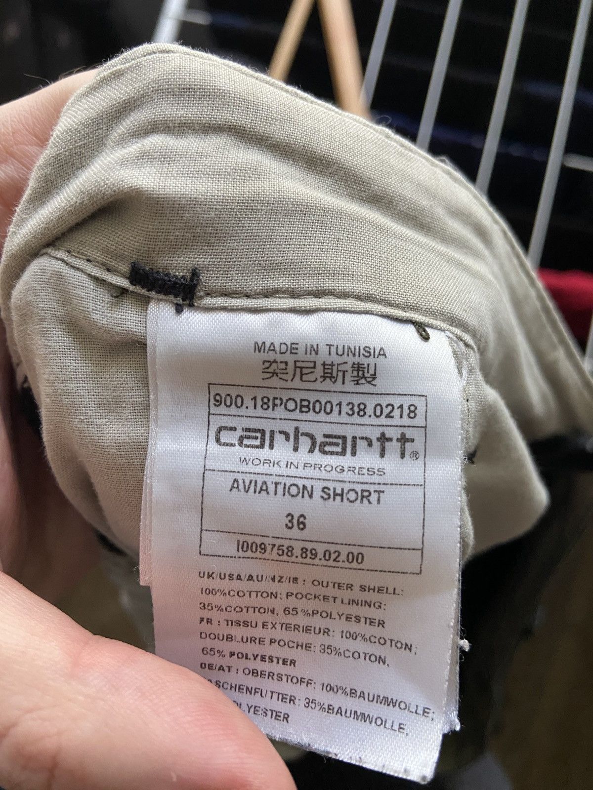 Carhartt Wip × Vintage Carhartt Wip Aviation shorts tactical ripstop Size US 36 / EU 52 - 7 Thumbnail