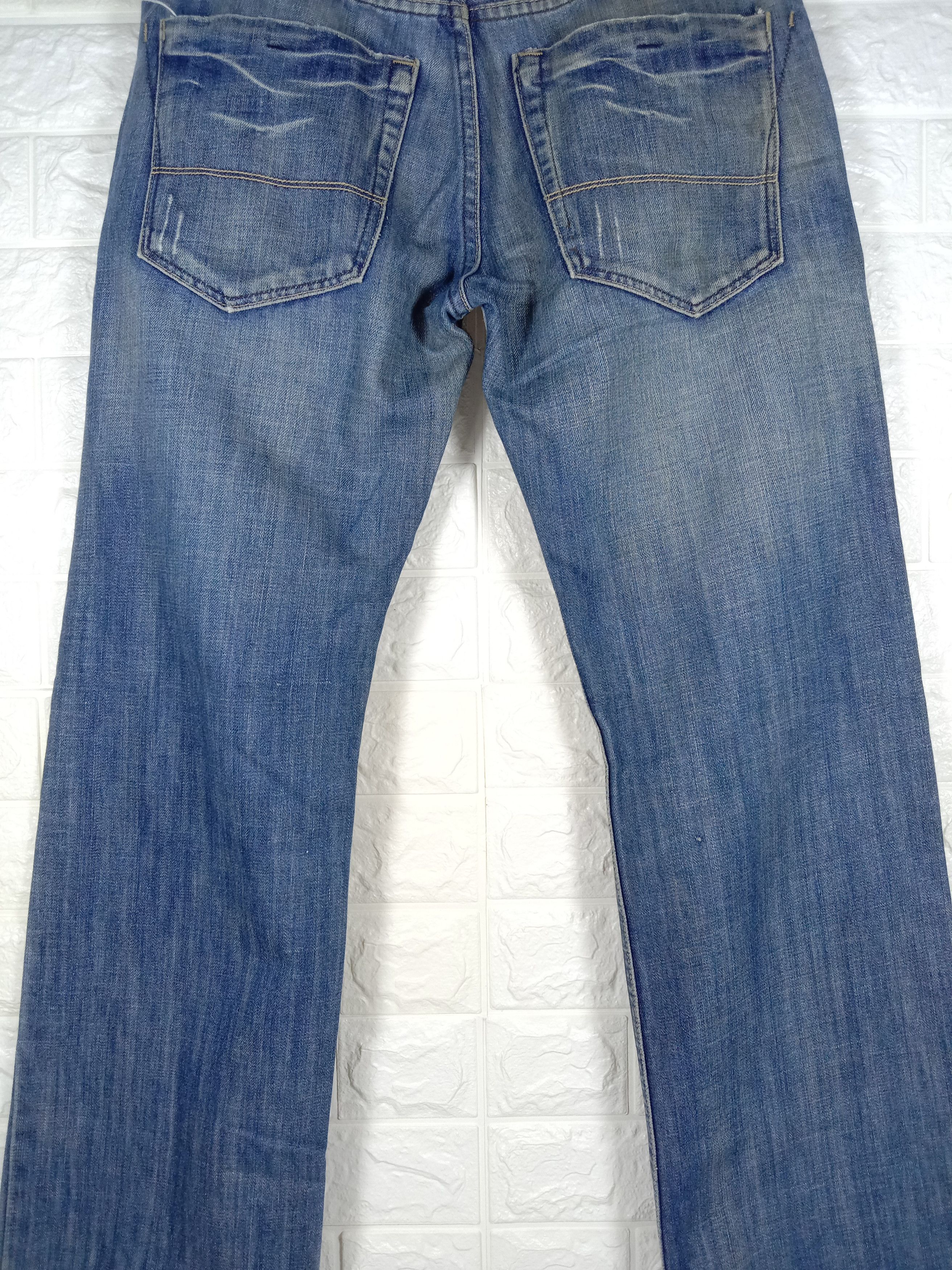 Diesel Vintage Diesel Industry Blue Wash Straight Cut Jeans Size US 34 / EU 50 - 7 Thumbnail