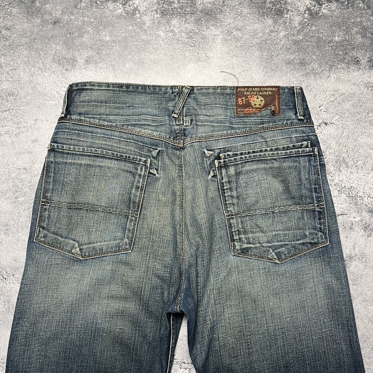 Polo Ralph Lauren × Vintage Vintage Polo Ralph Lauren Distressed Denim Jeans Luxury Size US 34 / EU 50 - 15 Thumbnail