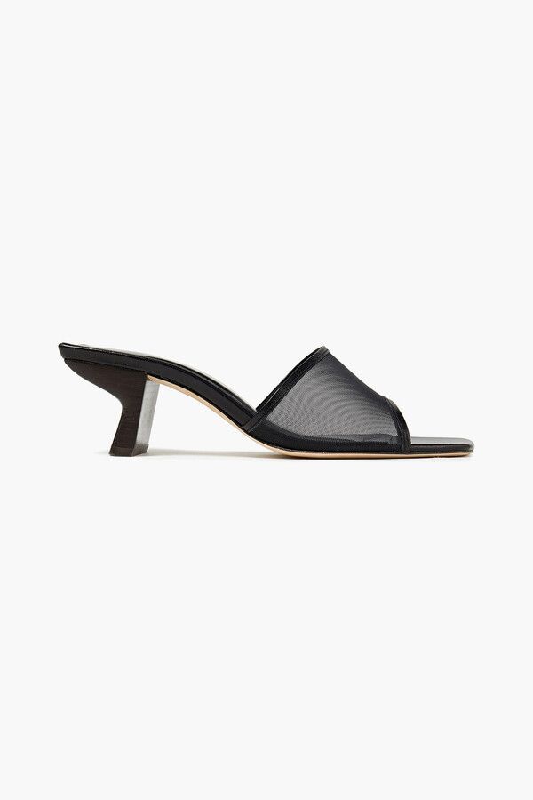 By Far o1mle1224 Mash Mules in Black Size US 7 / IT 37 - 1 Thumbnail