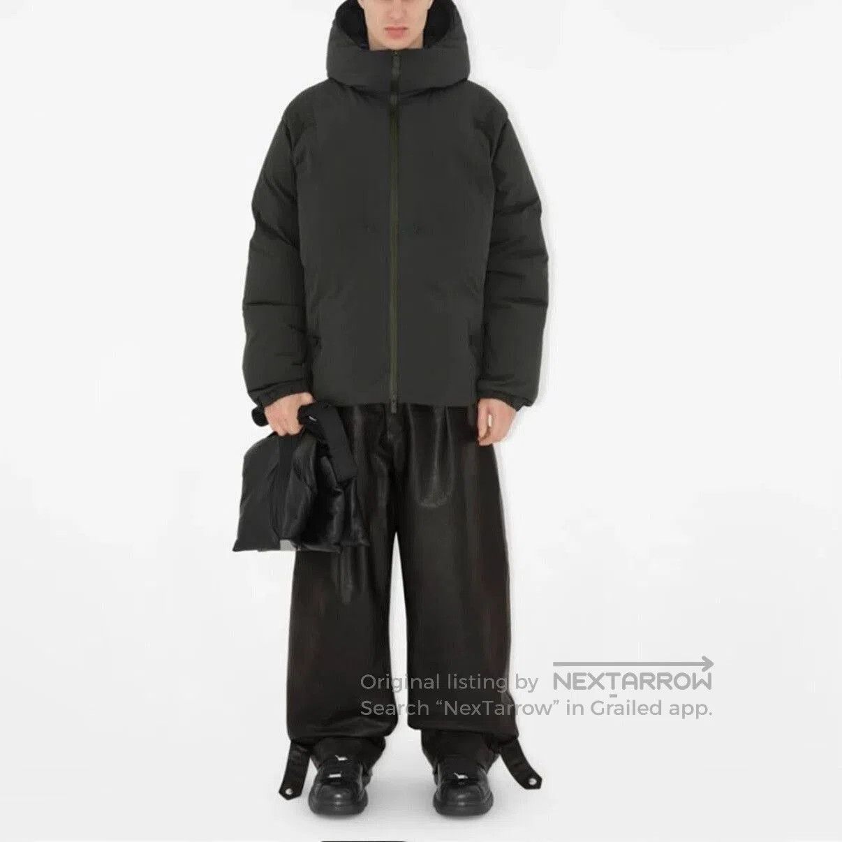 Burberry burberry puffy down jacket with embroidery. Size US L / EU 52-54 / 3 - 6 Thumbnail