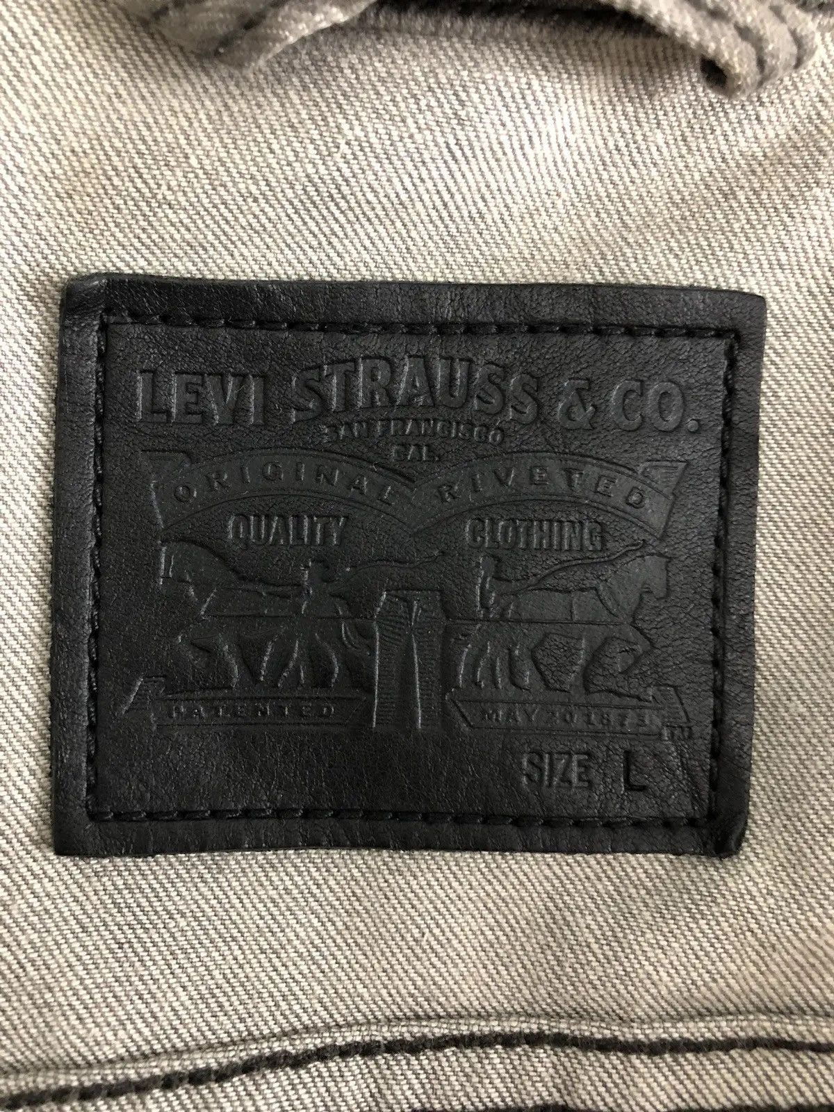 If Six Was Nine × Levi's × Levi's Made & Crafted Levi's Paint Splash Denim Tears Studded Jacket Size US M / EU 48-50 / 2 - 12 Thumbnail