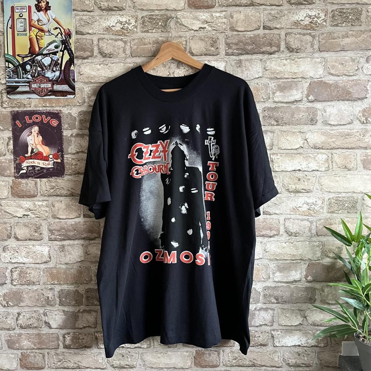 Ozzy Osbourne 90s Ozzy Osbourne vintage band tee Size US XXL / EU 58 / 5 - 1 Thumbnail