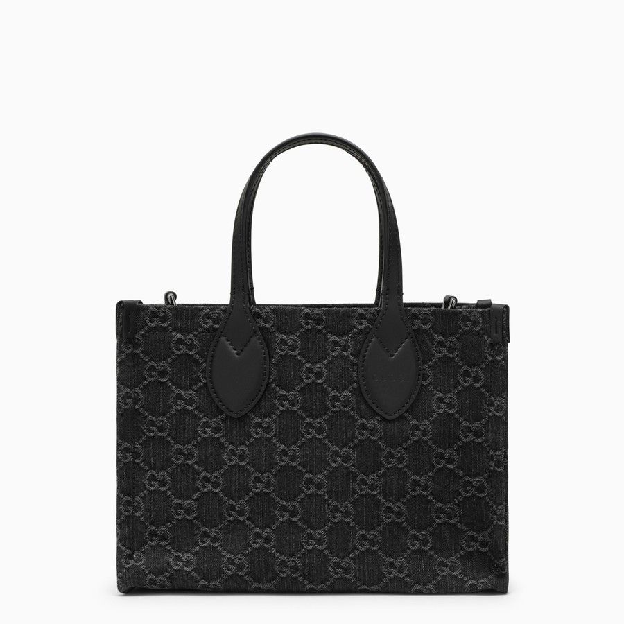 Gucci o1d2blof0824 Size: OS / Medium Ophidia Shopping Bag in Black Size ONE SIZE - 3 Thumbnail