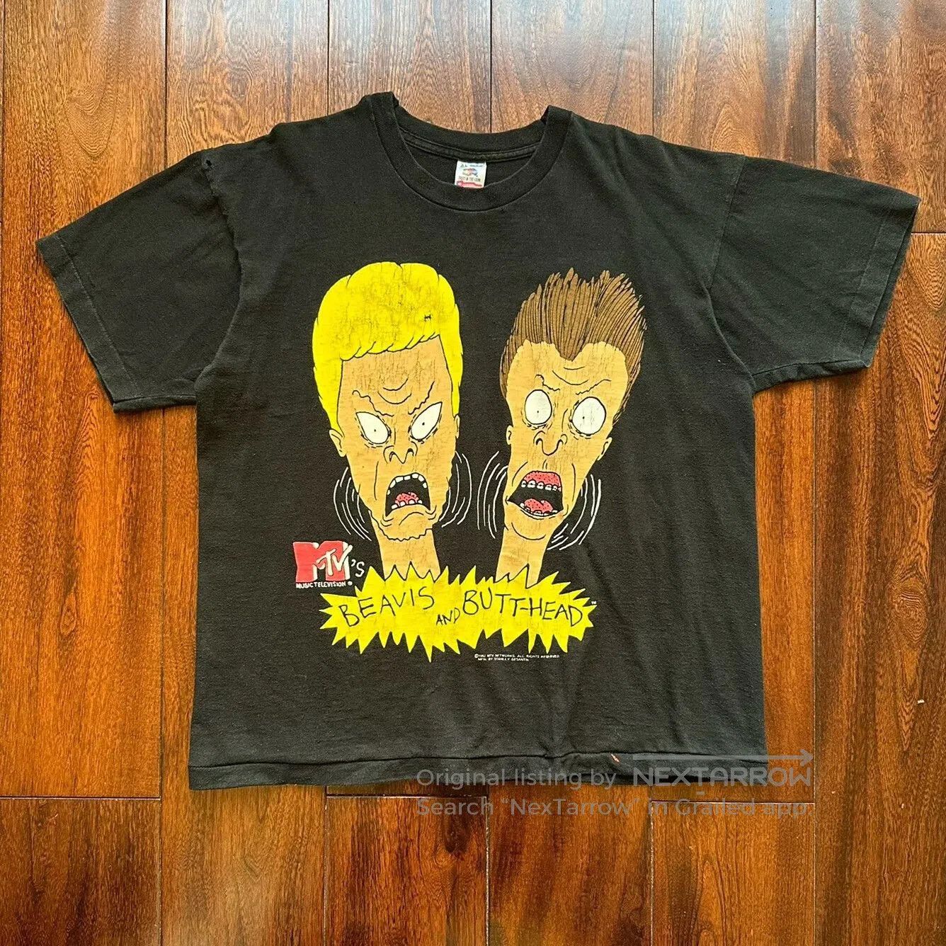 Vintage Vintage Beavis and Butt-Head x Rob Zombie Tee | Grailed
