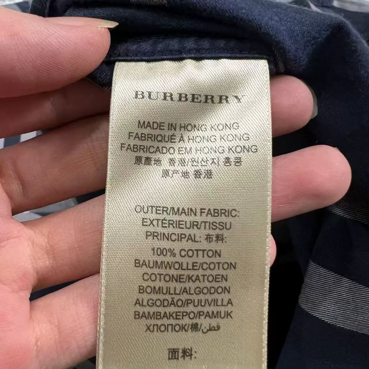 Burberry Burberry Long-Sleeve Check Shirt Size US XXL / EU 58 / 5 - 3 Thumbnail
