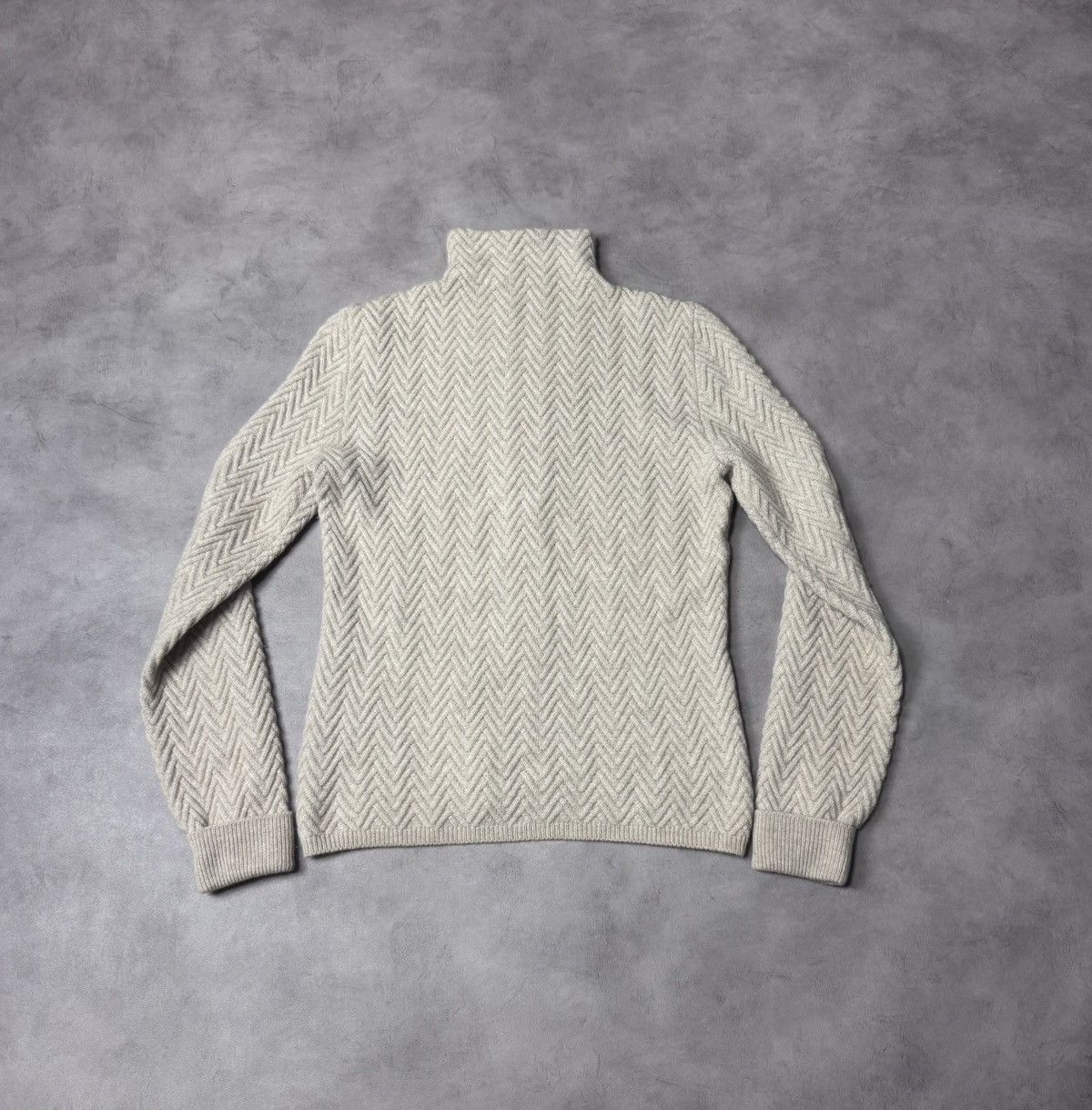 Loro Piana Loro Piana Women’s Cashmere Cardigan Full Zip Cream Size:42 Size M / US 6-8 / IT 42-44 - 2 Thumbnail