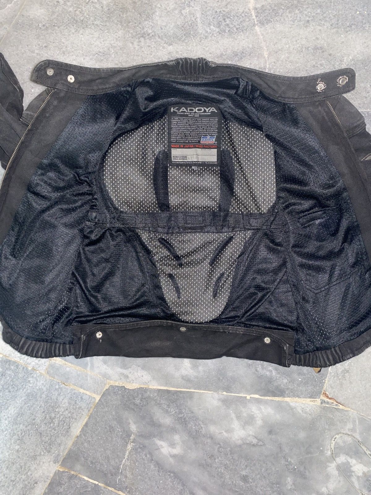 Kadoya 90s Vintage Kadoya Motorcycle Padded Jacket Size US M / EU 48-50 / 2 - 6 Thumbnail