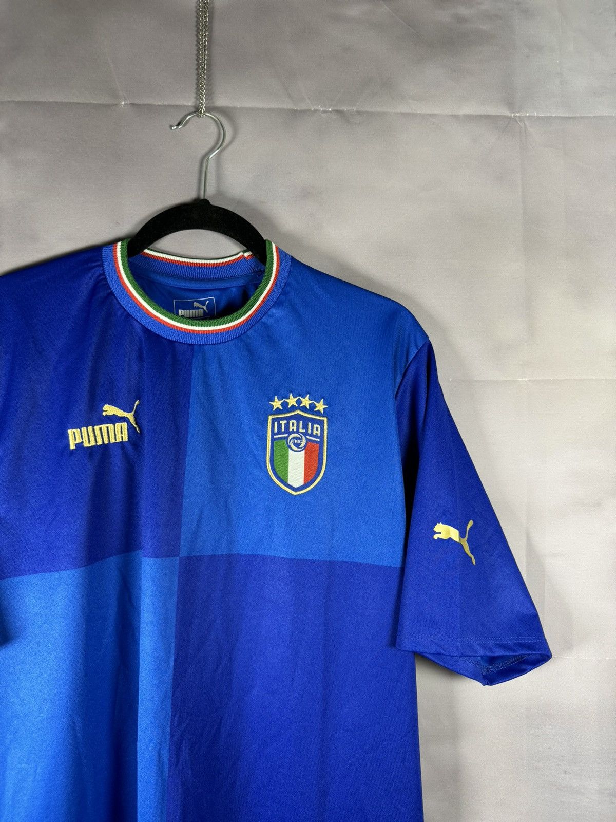 Puma × Vintage Italy National Team 2022 Puma Soccer Jersey Blokcore Size US XL / EU 56 / 4 - 2 Thumbnail