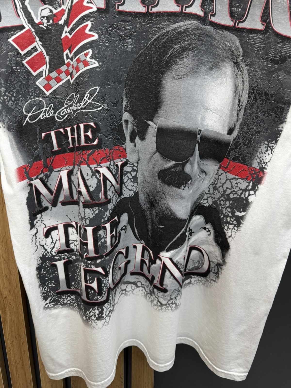 NASCAR Dale Earnhardt The Intimidator NASCAR Tee Size XL Size US XL / EU 56 / 4 - 12 Thumbnail
