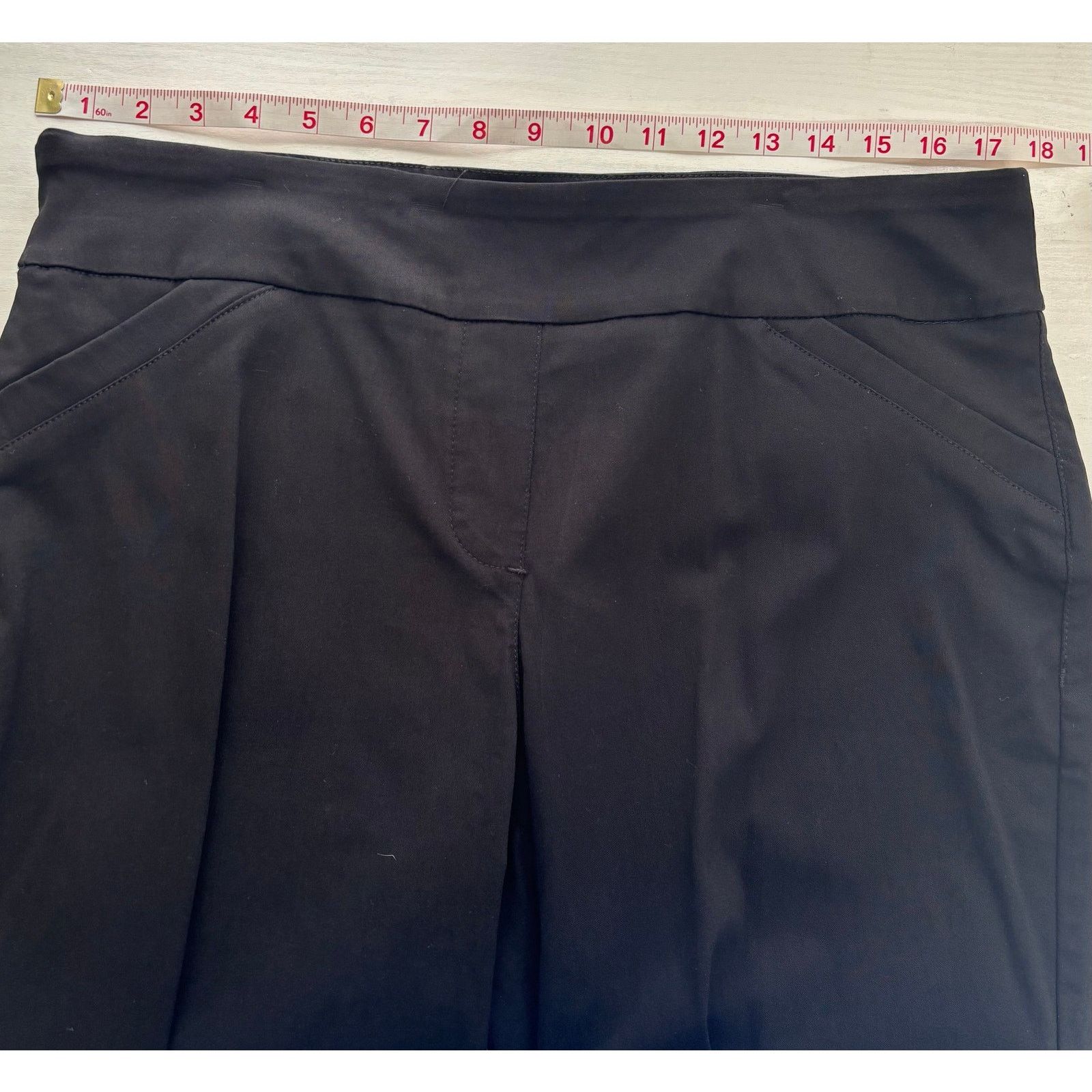 Other Coral Bay Black Tummy Control Capri Pants 16P Size 38" / US 16 / IT 52 - 3 Thumbnail