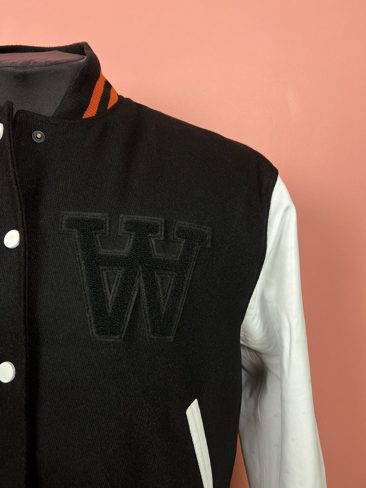 Wood Wood Wood wood bomber varsity jacket streetwear Size US M / EU 48-50 / 2 - 2 Thumbnail