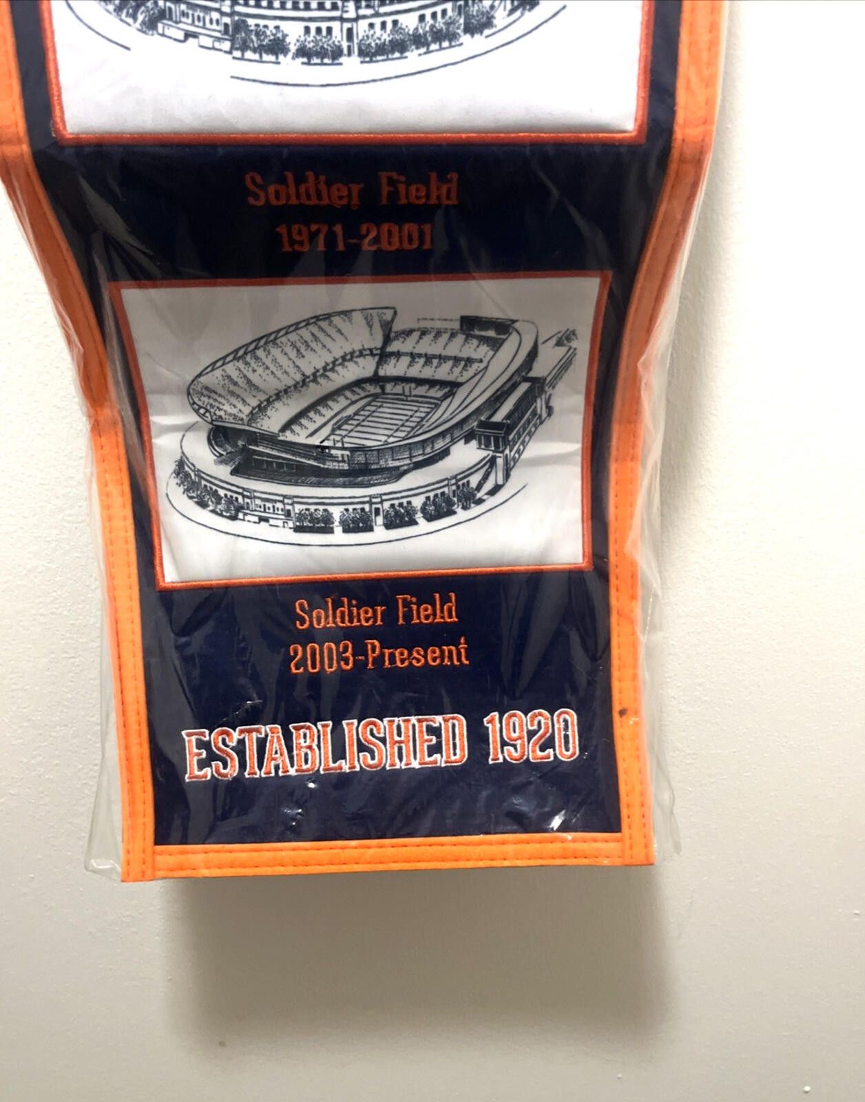 Other Chicago Bears NFL Embroidered Heritage Stadium History Size ONE SIZE - 4 Thumbnail