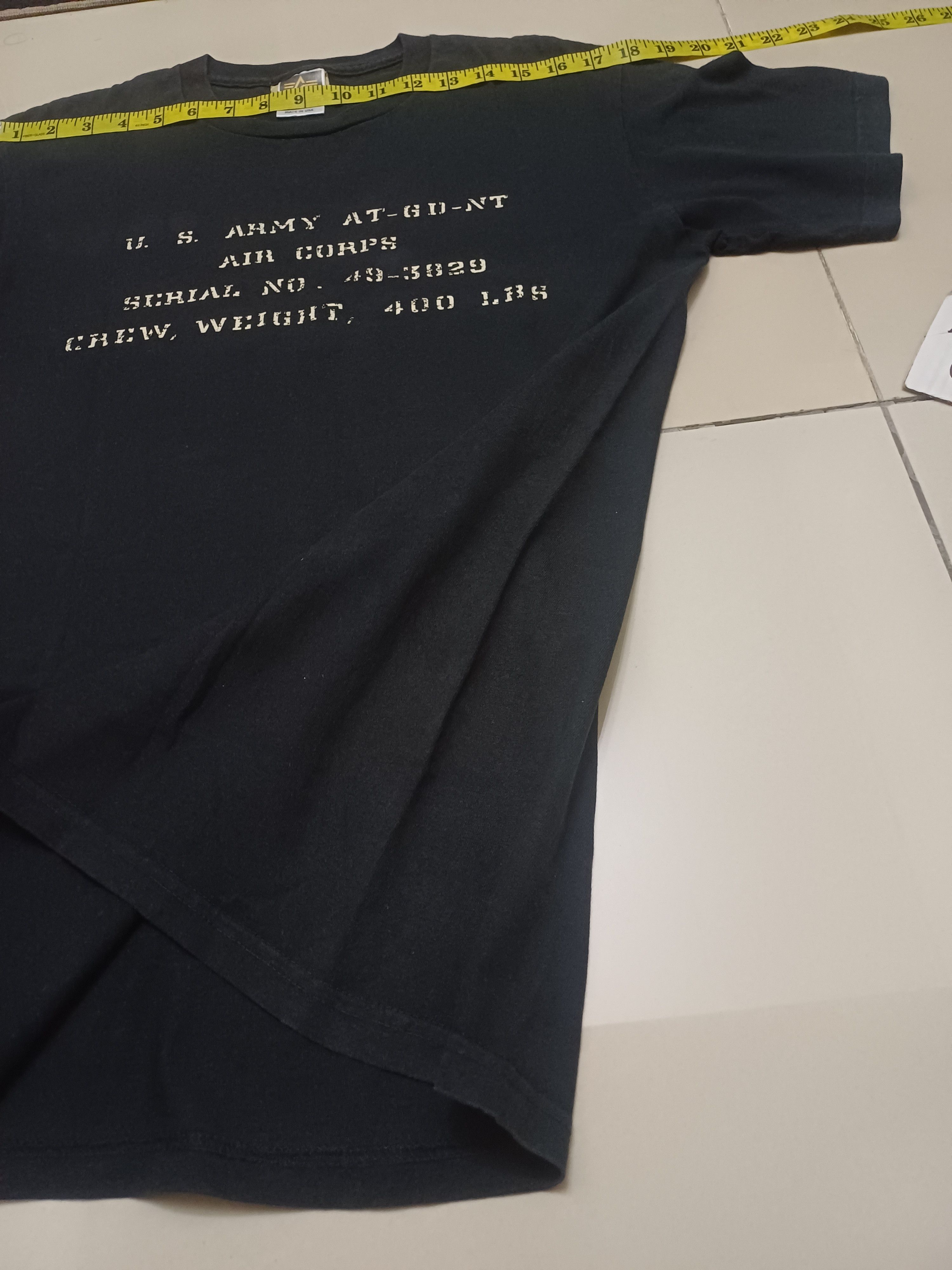 Alpha Industries Vintage ALPHA INDUSTRIES t-shirt Size US M / EU 48-50 / 2 - 10 Thumbnail