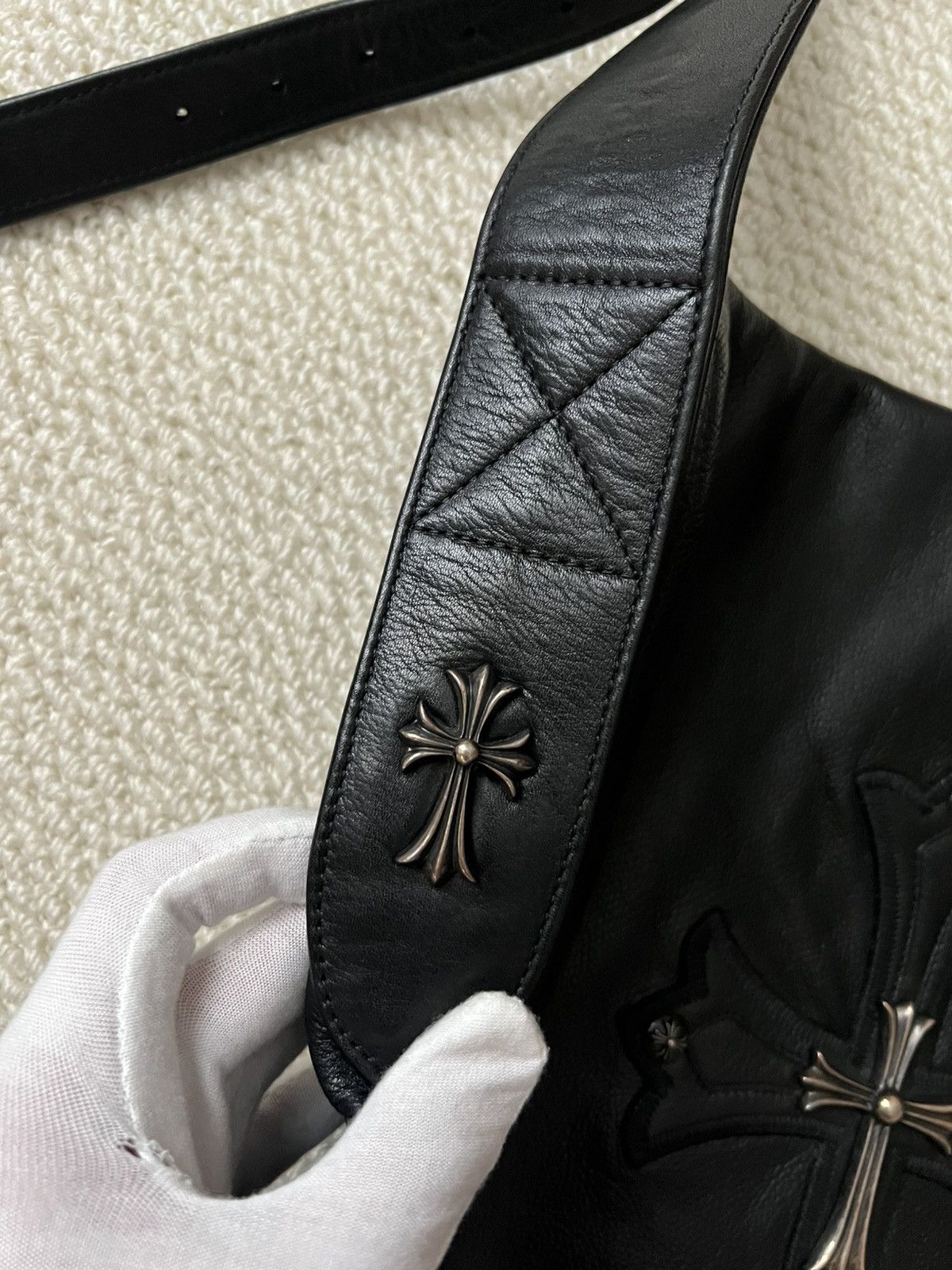 Chrome Hearts Cross mail Bag Chrome Hearts Full Back Limited 1 of 1 Size ONE SIZE - 5 Thumbnail