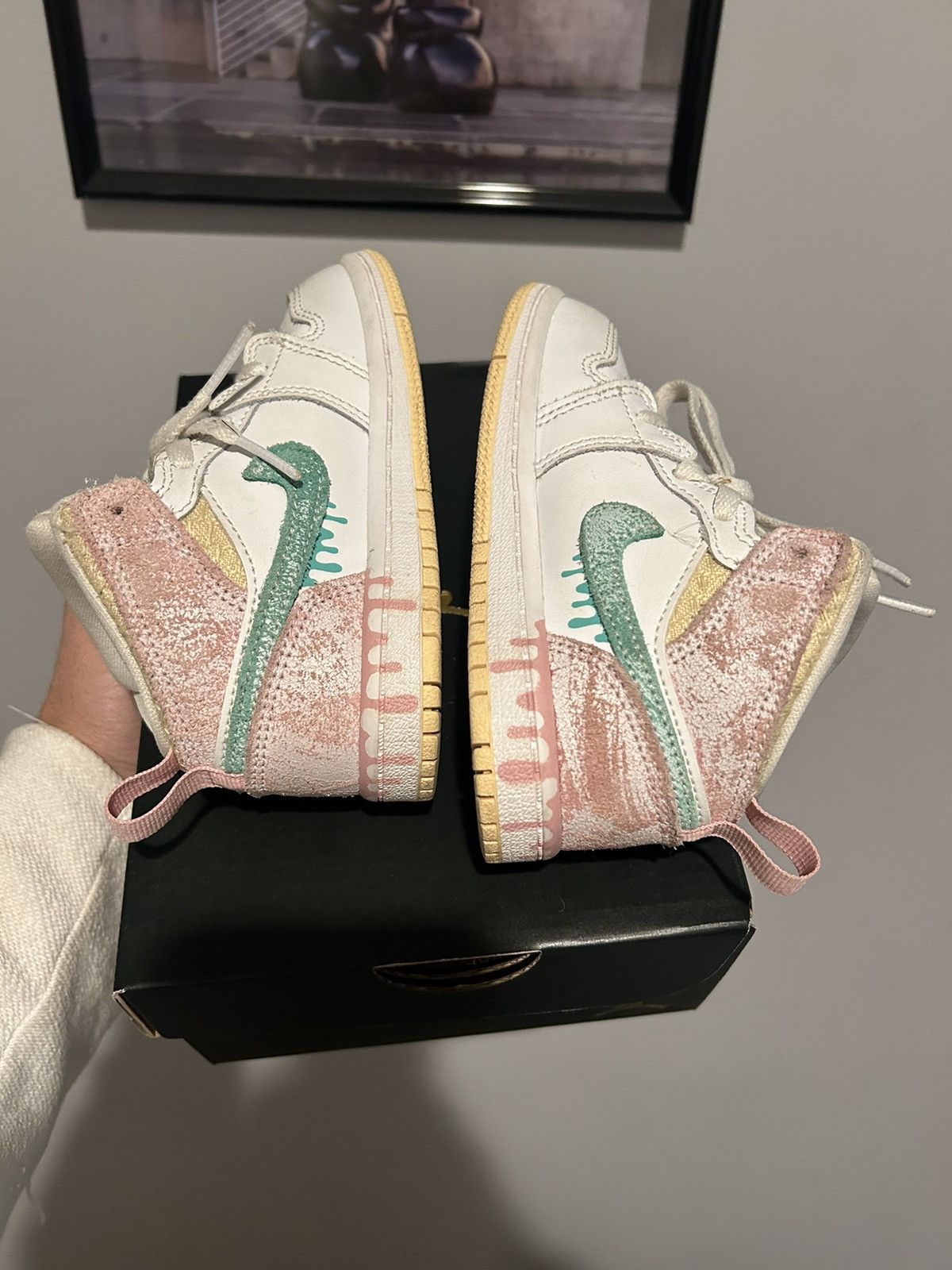Jordan Brand × Nike Jordan 1 Mid SE “Ice Cream” Size US 8 / EU 41 - 3 Thumbnail