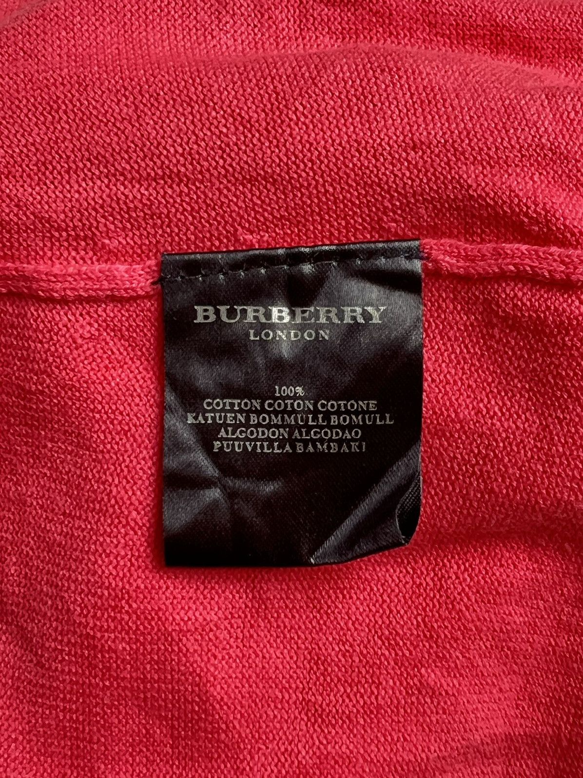Burberry BURBERRY London Pink T-shirt Size US XS / EU 42 / 0 - 8 Thumbnail