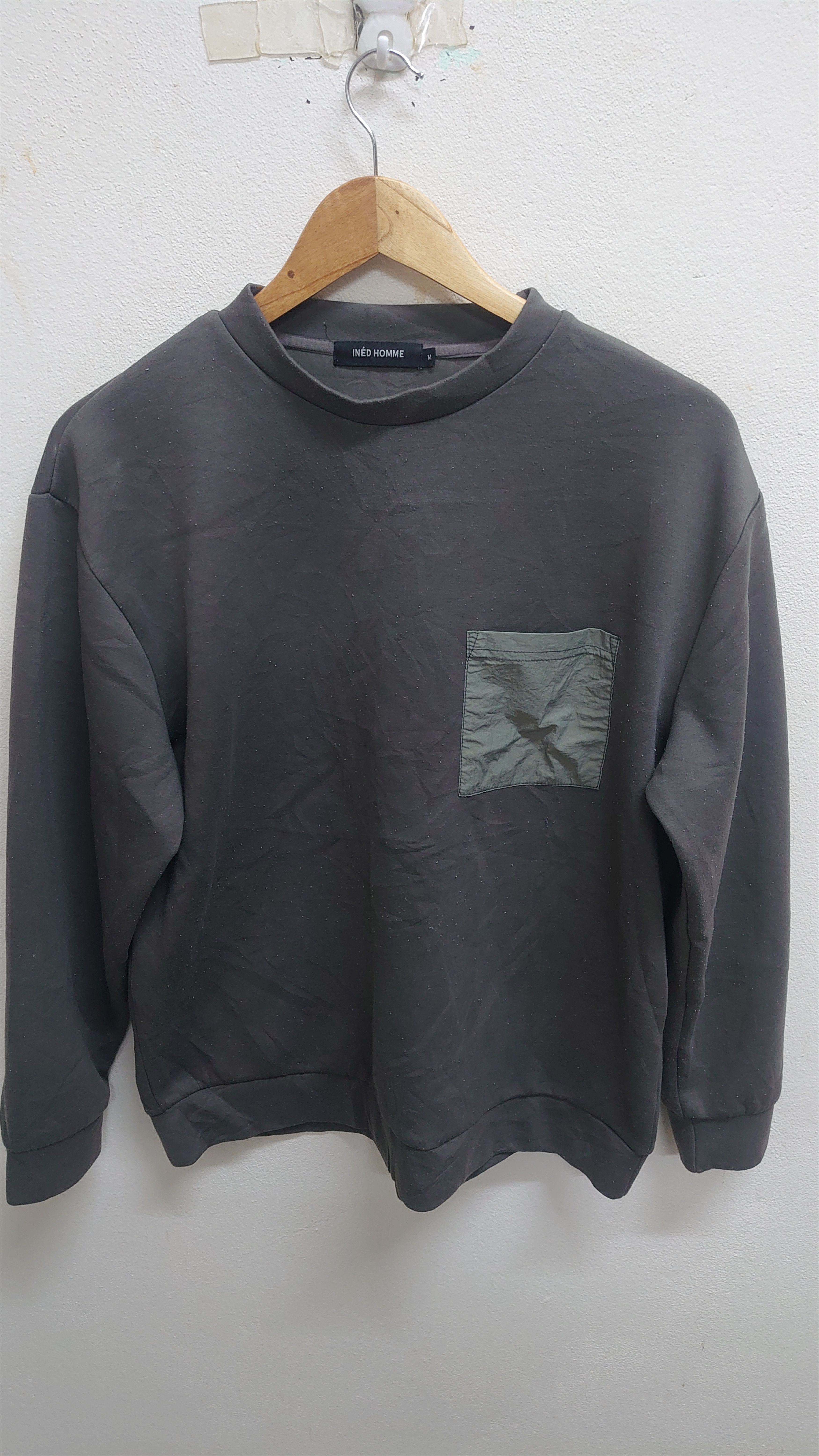Japanese Brand Sweatshirt INED HOMME Size US M / EU 48-50 / 2 - 2 Thumbnail