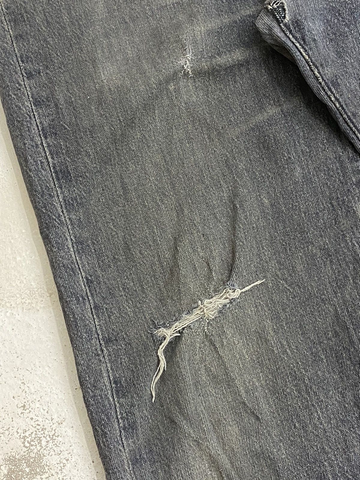 Japanese Brand × Levi's Vintage Levis 508 93' Big E 3496 Button Fly Distressed Jean Size US 32 / EU 48 - 10 Thumbnail