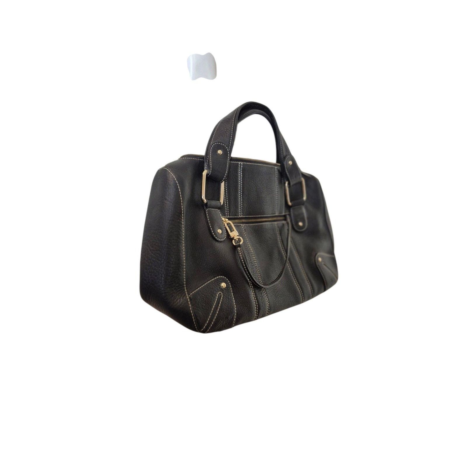 Other Kate Landry Pebbled Leather Satchel Shoulder Bag Large heav Size ONE SIZE - 5 Thumbnail