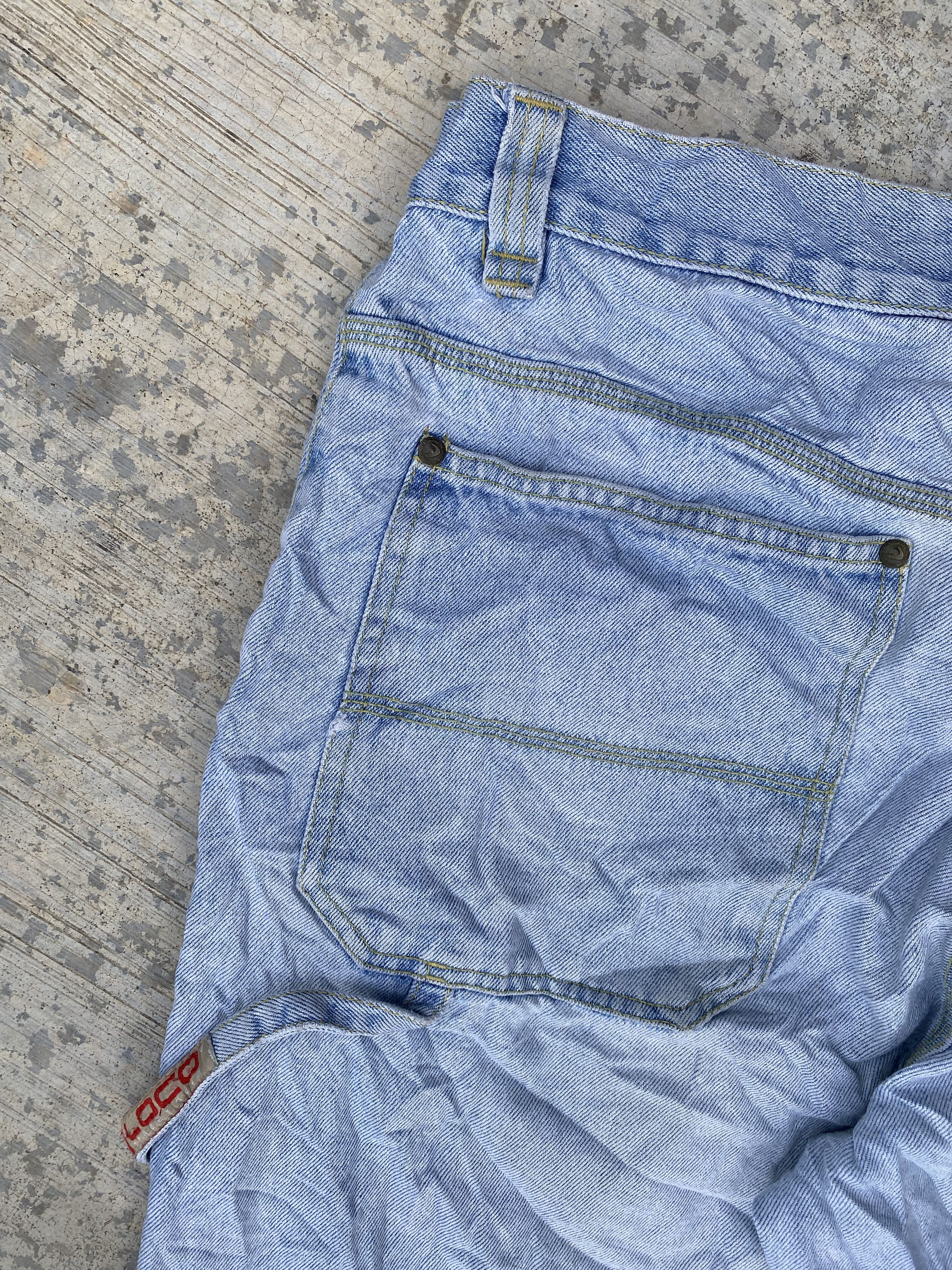 Vintage Vintage Y2K Loco streetgear baggy carpenter denim Size US 35 - 7 Thumbnail