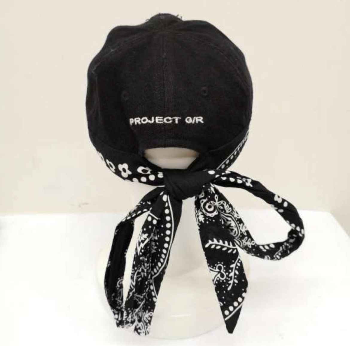 PROJECT G/R BANDANA LAYERED CAP - BLACK hat Size ONE SIZE - 5 Thumbnail