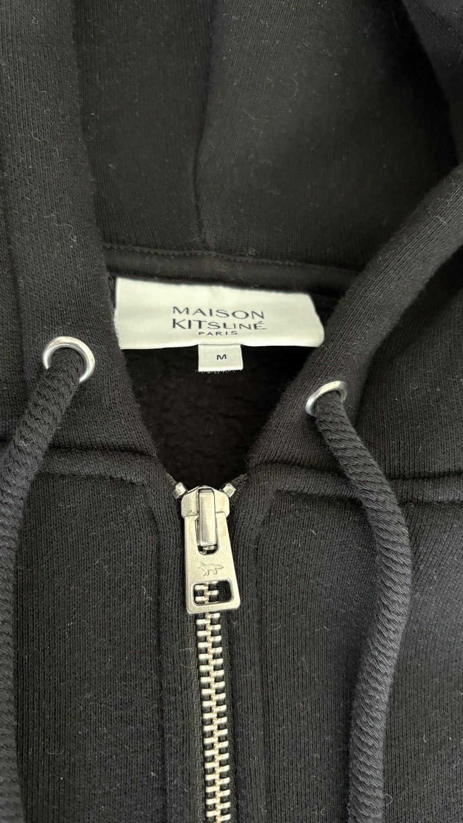 Maison Kitsune Maison Kitsuné Handwriting Hoodie Black - Size M Size US M / EU 48-50 / 2 - 7 Thumbnail