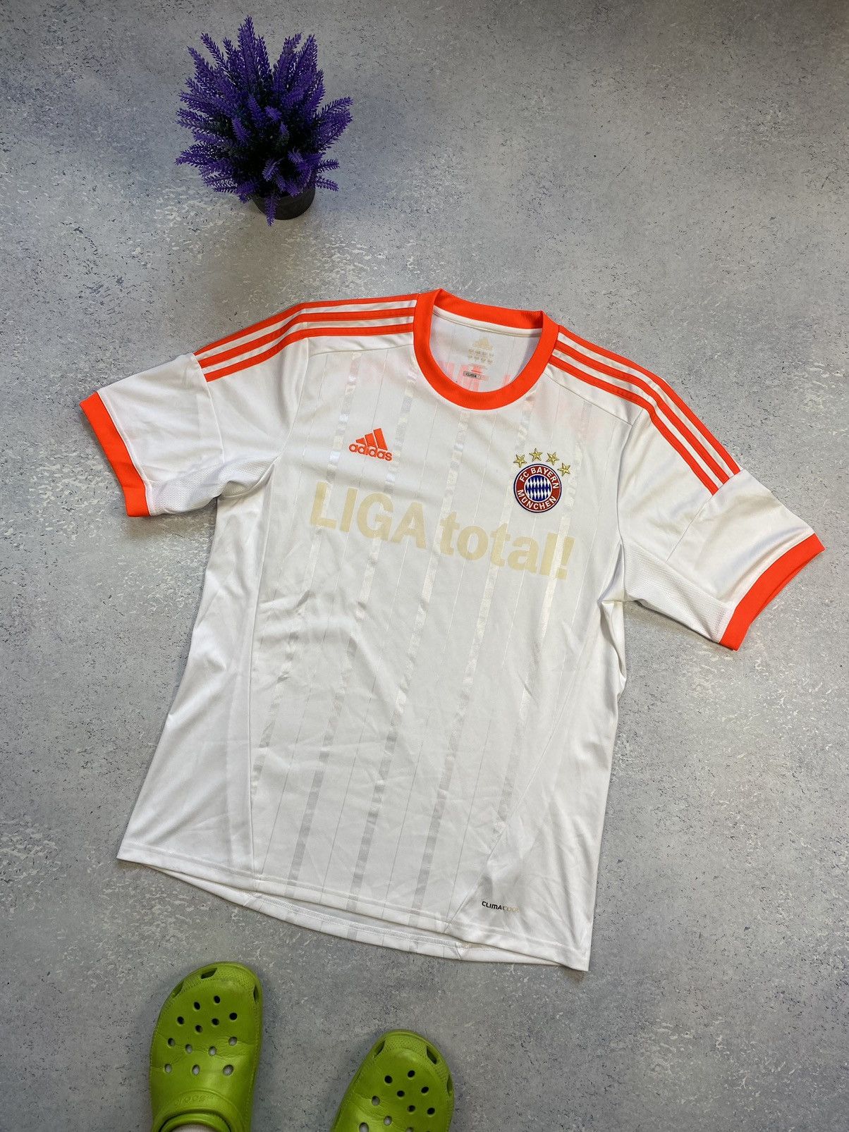 Adidas Adidas Soccer Jersey Bayern Munich 2012/13 Size Large Size US L / EU 52-54 / 3 - 1 Thumbnail