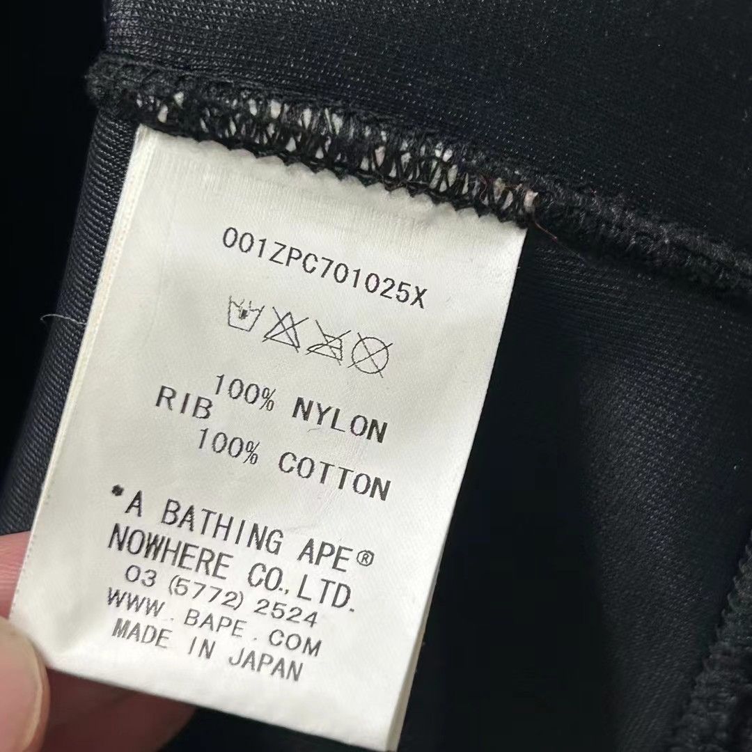 Bape NEOPRENE SHARK FULL ZIP HOODIE Size US M / EU 48-50 / 2 - 6 Thumbnail
