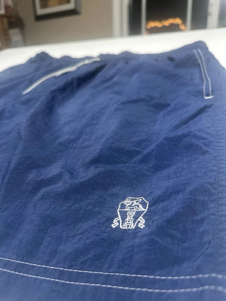 Brunello Cucinelli Brunello Cucinelli Blue Swim Shorts Men’s Made in Italy Size US 34 / EU 50 - 2 Thumbnail