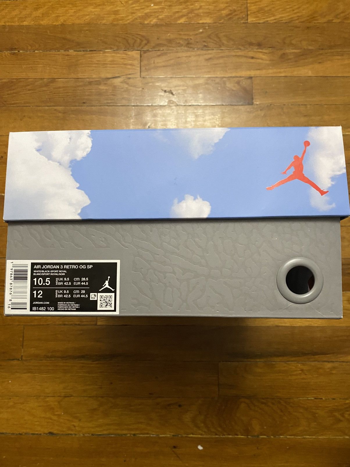 Jordan Brand Size 10.5 - Jordan 3 Retro Seoul 2.0 Cream Red Blue Men’s Size US 10.5 / EU 43-44 - 10 Thumbnail