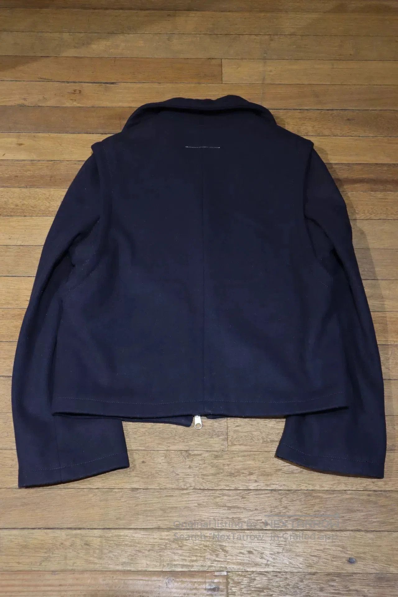 MM6 wool zippered administrative jacket by margiela. Size US S / EU 44-46 / 1 - 6 Thumbnail