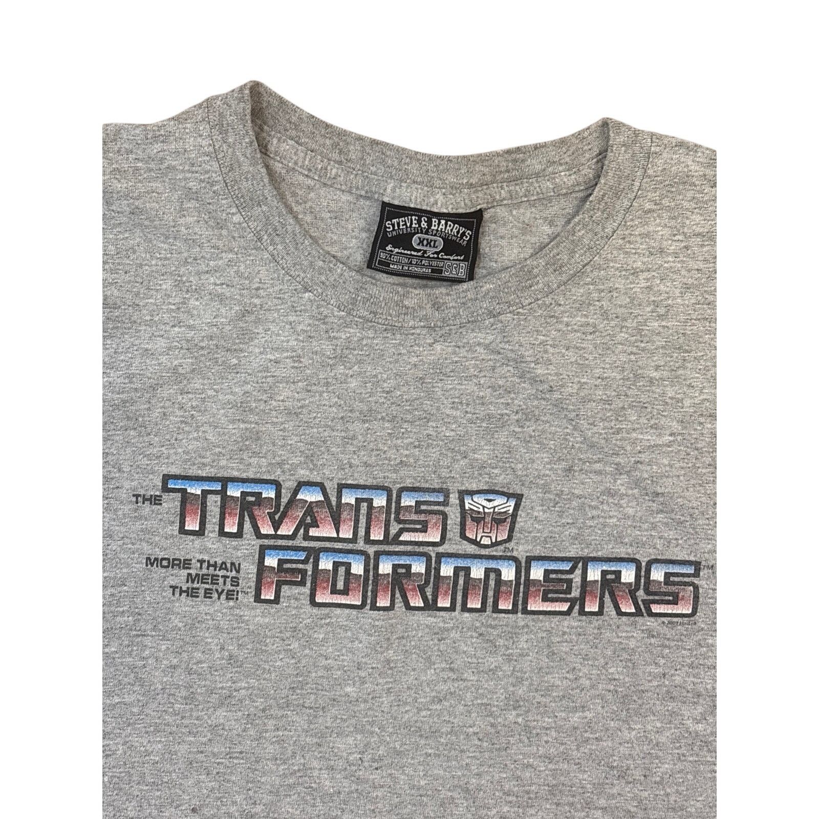 Steve And Barrys VTG 2007 Transformers Steve & Barry’s XXL Gray Graphic Shirt Size US XXL / EU 58 / 5 - 2 Thumbnail