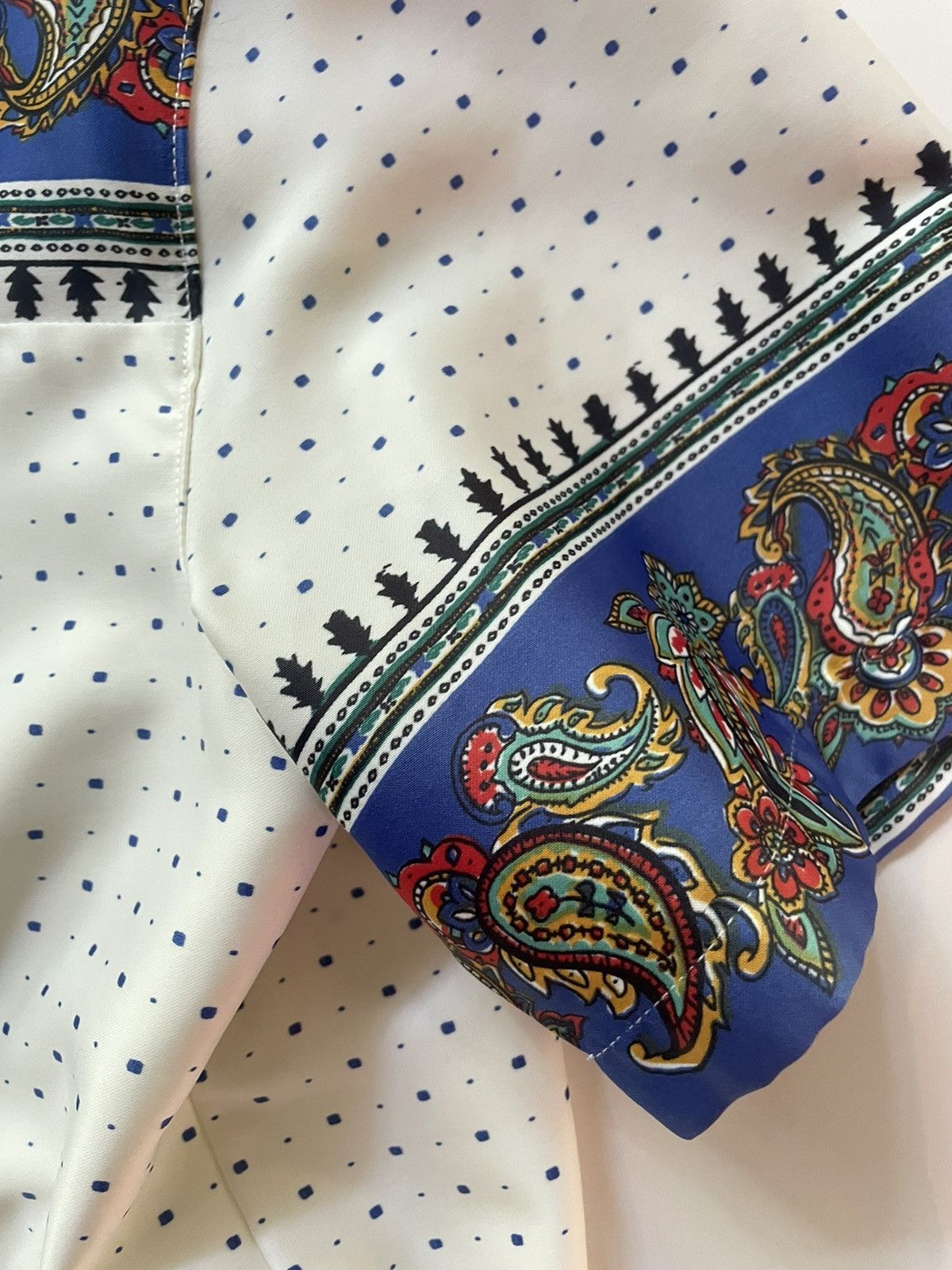 Vintage 💥💥 Patterned Short Sleeve Button-Up Size US M / EU 48-50 / 2 - 4 Thumbnail