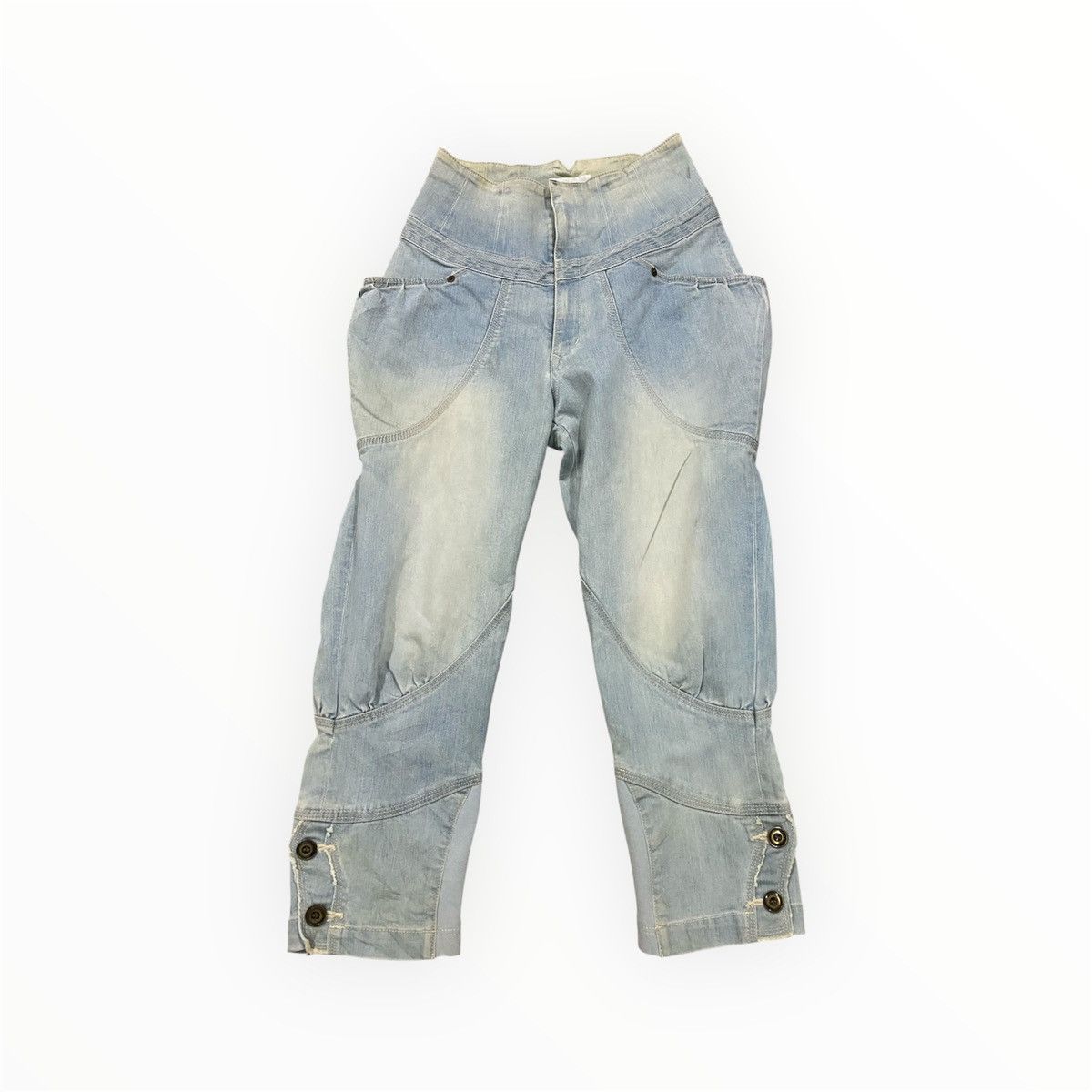 Tsumori Chisato TSUMORI CHISATO Sarouel Denim Pants Size US 26 / EU 42 - 1 Thumbnail